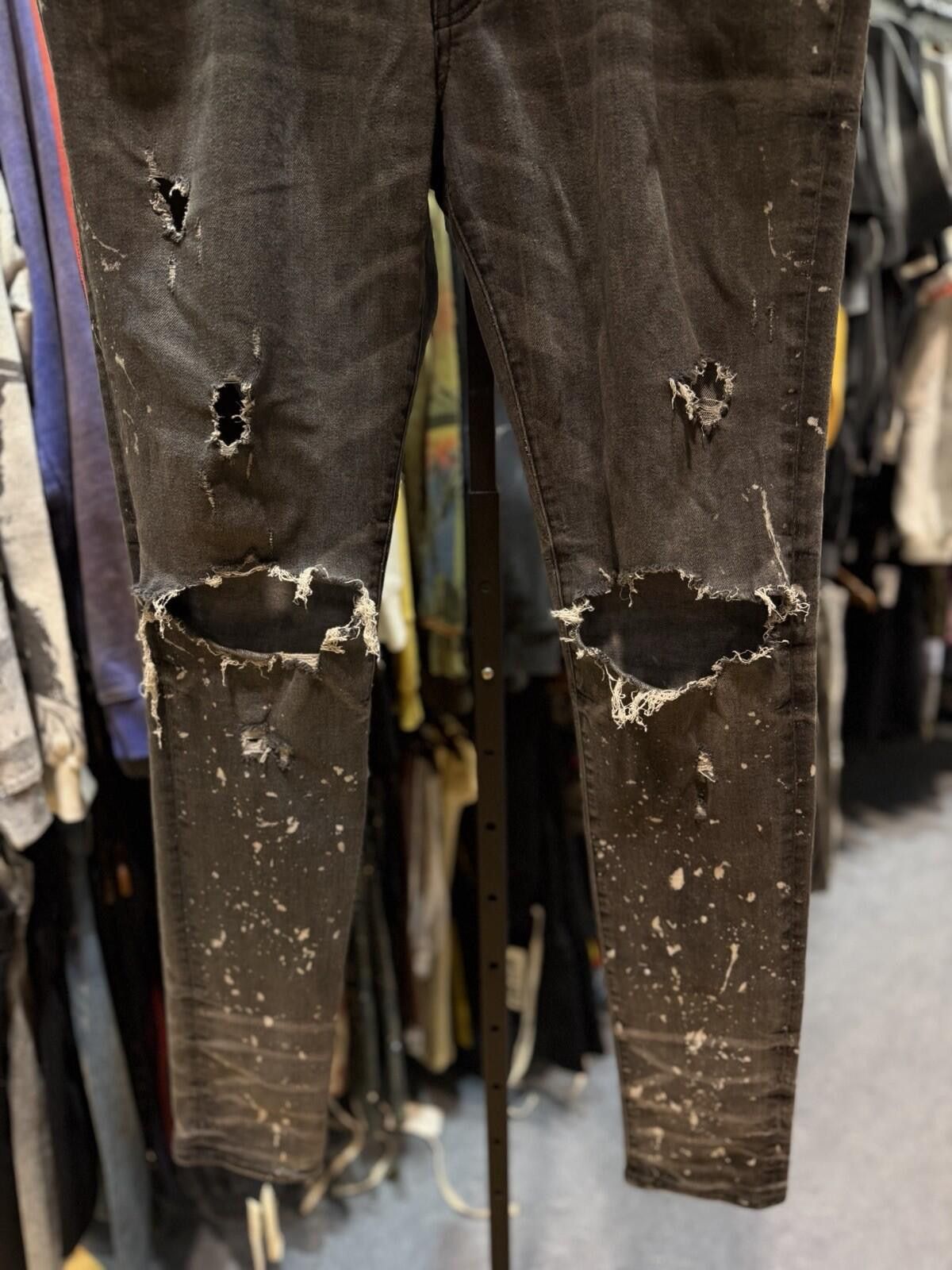 Amiri Size 36 - Amiri Grey Jeans Rips Style Jeans Authentic Size US 36 / EU 52 - 6 Thumbnail