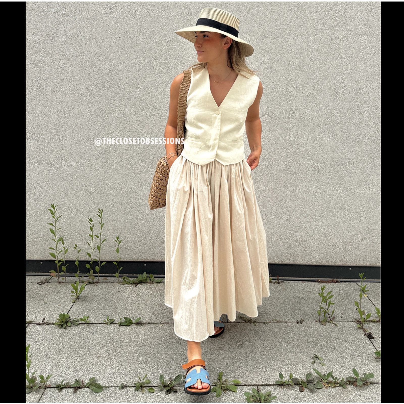 Zara ZARA BLOGGER FAVE!!! women's Ecru Voluminous Skirt NWT Size 30" / US 8 / IT 44 - 20 Thumbnail