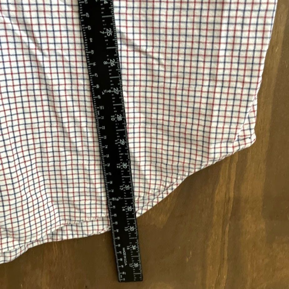 Ralph Lauren Ralph Lauren Mens Shirt White Multi Plaid Button-Up Classic Fit 2XLT 100% Cotton Dress Shirt Button-Down Collar Long Sleeve Logo Classic Mens Wear Size US XXL / EU 58 / 5 - 7 Thumbnail