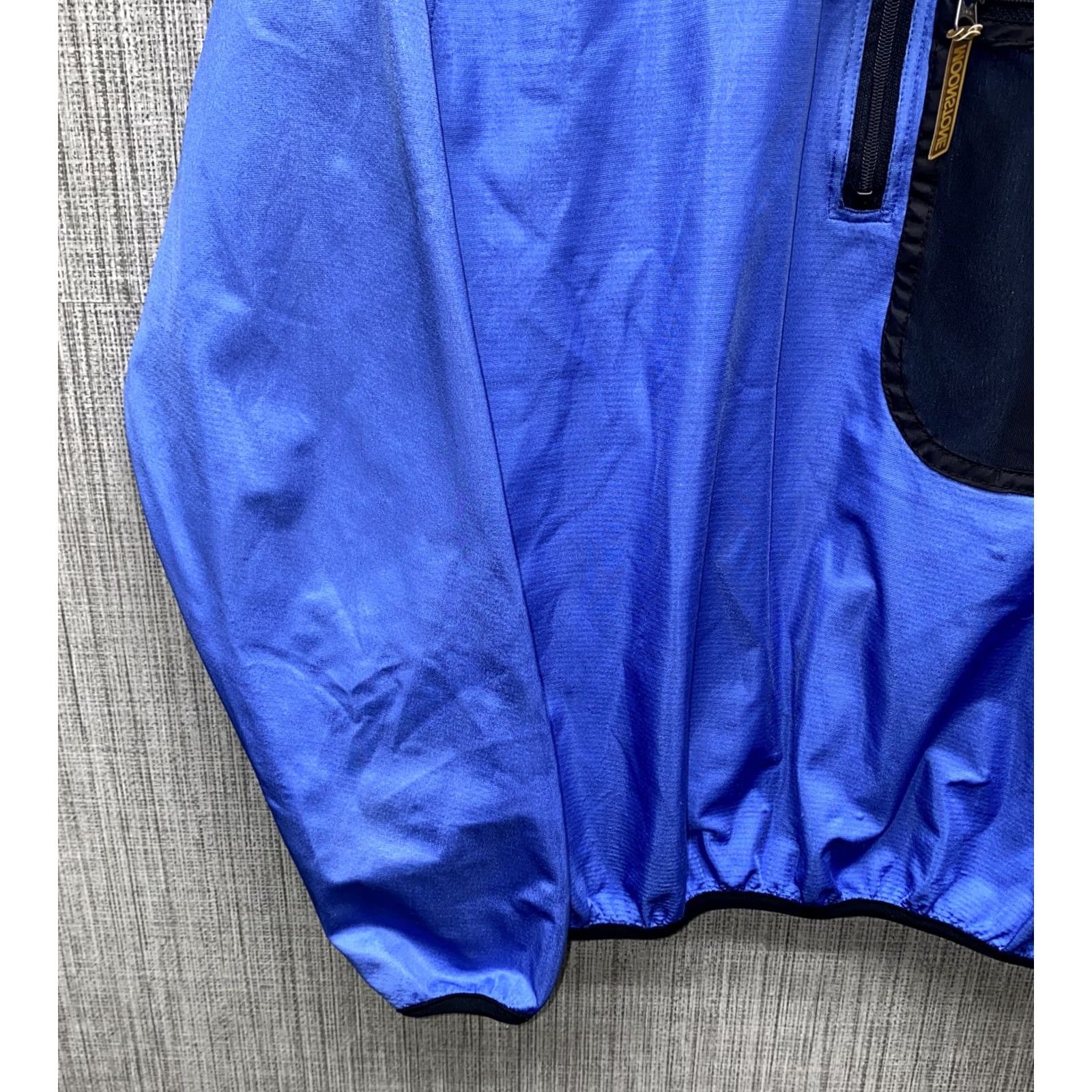 Vintage Moonstone Jacket Womens L Blue Women Black Nylon Zip Pullover Size Size L / US 10 / IT 46 - 4 Thumbnail
