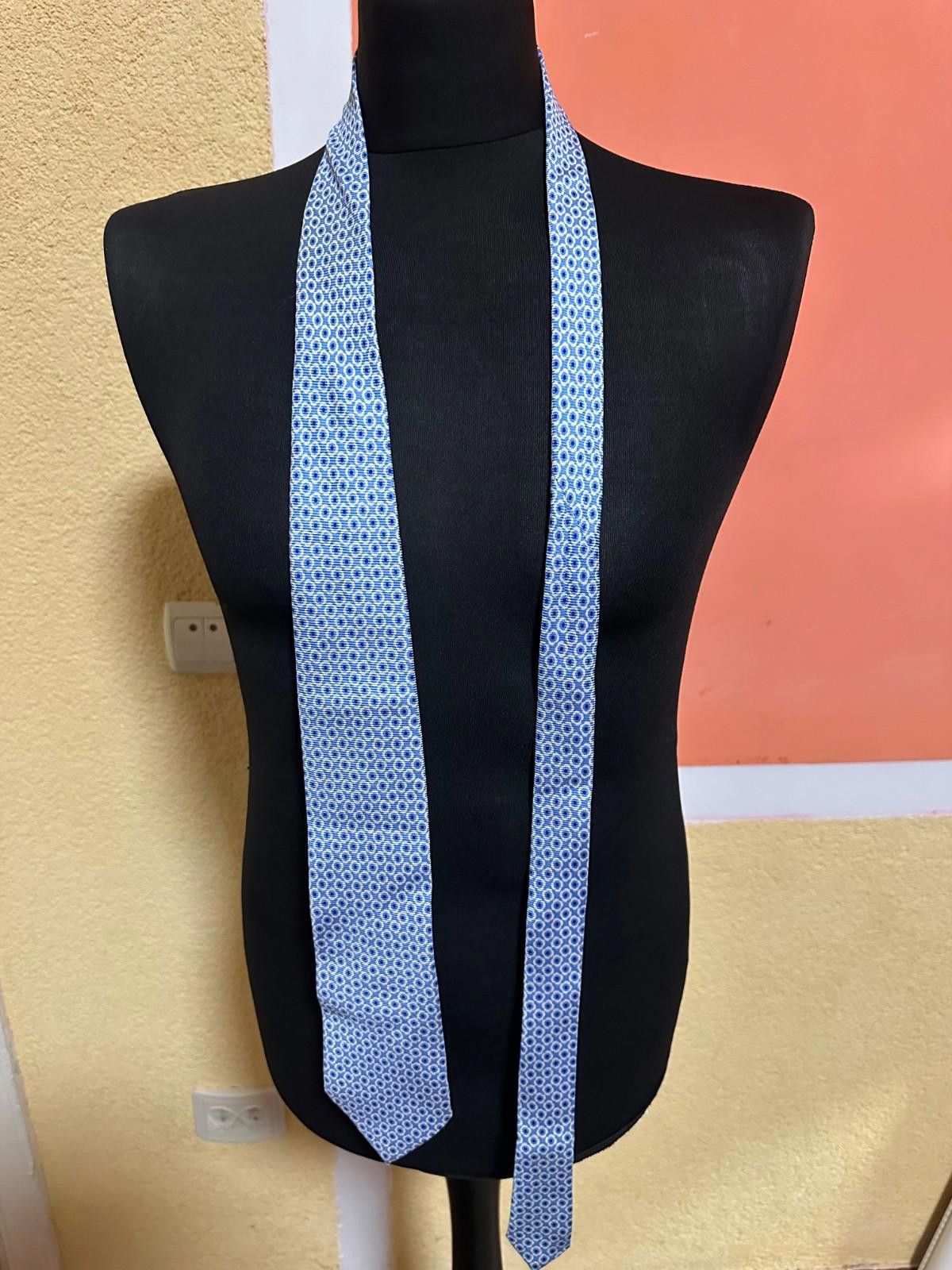 Cesare Attolini Cesare Attolini Silk Tie Blue Sky Size ONE SIZE - 1 Thumbnail
