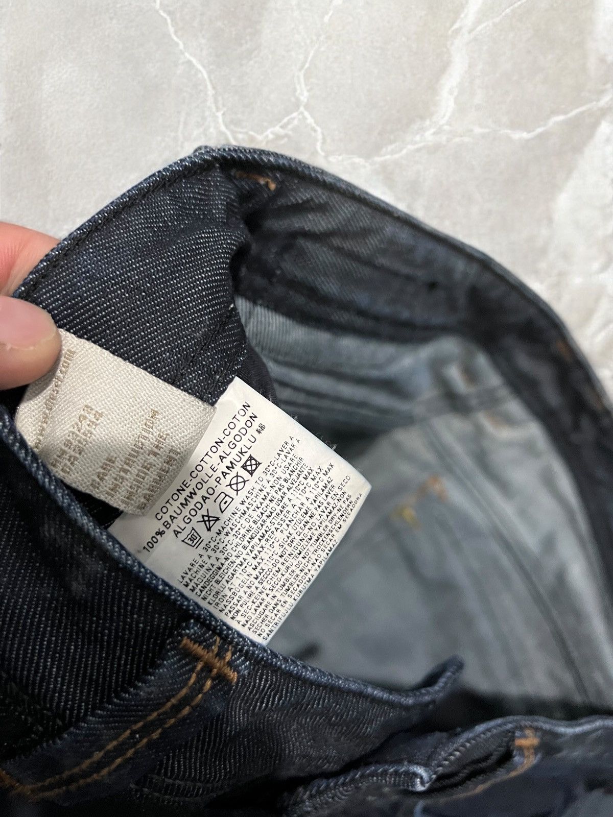 Diesel × Vintage DIESEL “YARIK” POCKET JEANS DENIM PANTS SELVEDGE VINTAGE Size US 32 / EU 48 - 13 Thumbnail