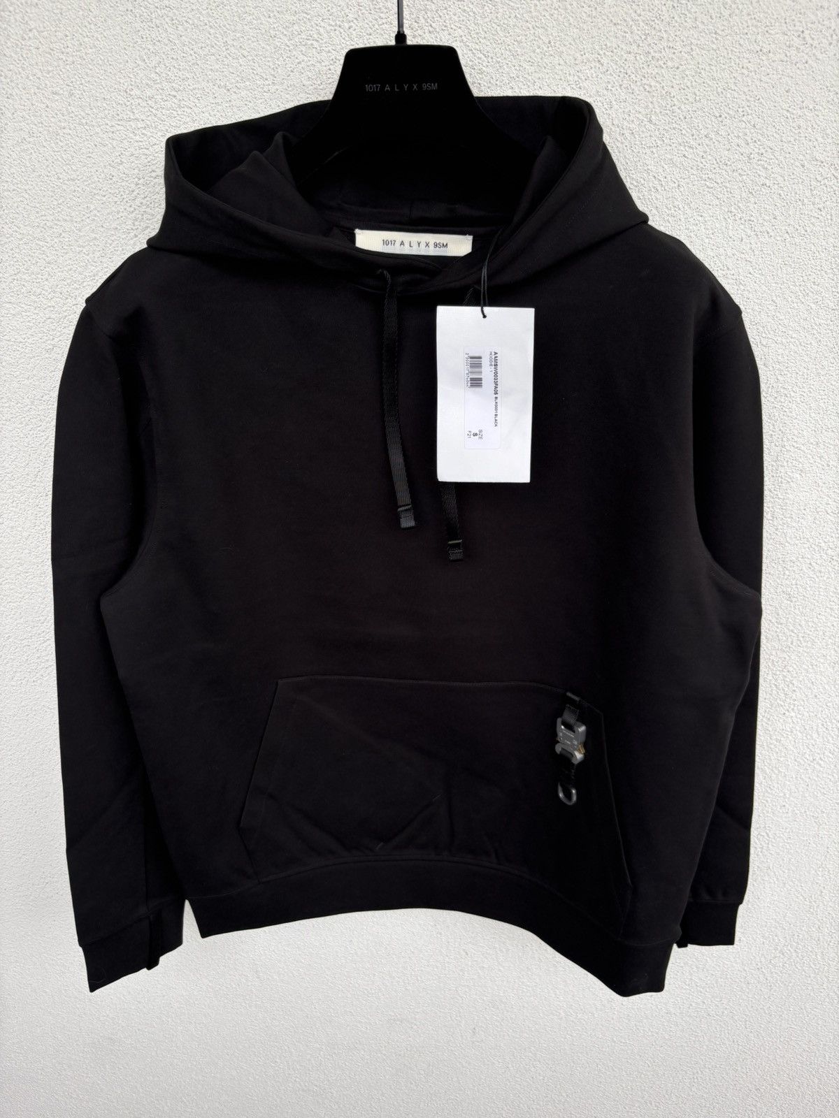 1017 ALYX 9SM 1017 ALYX 9SM viscose hoodie with metal logo buckle Size US S / EU 44-46 / 1 - 2 Thumbnail