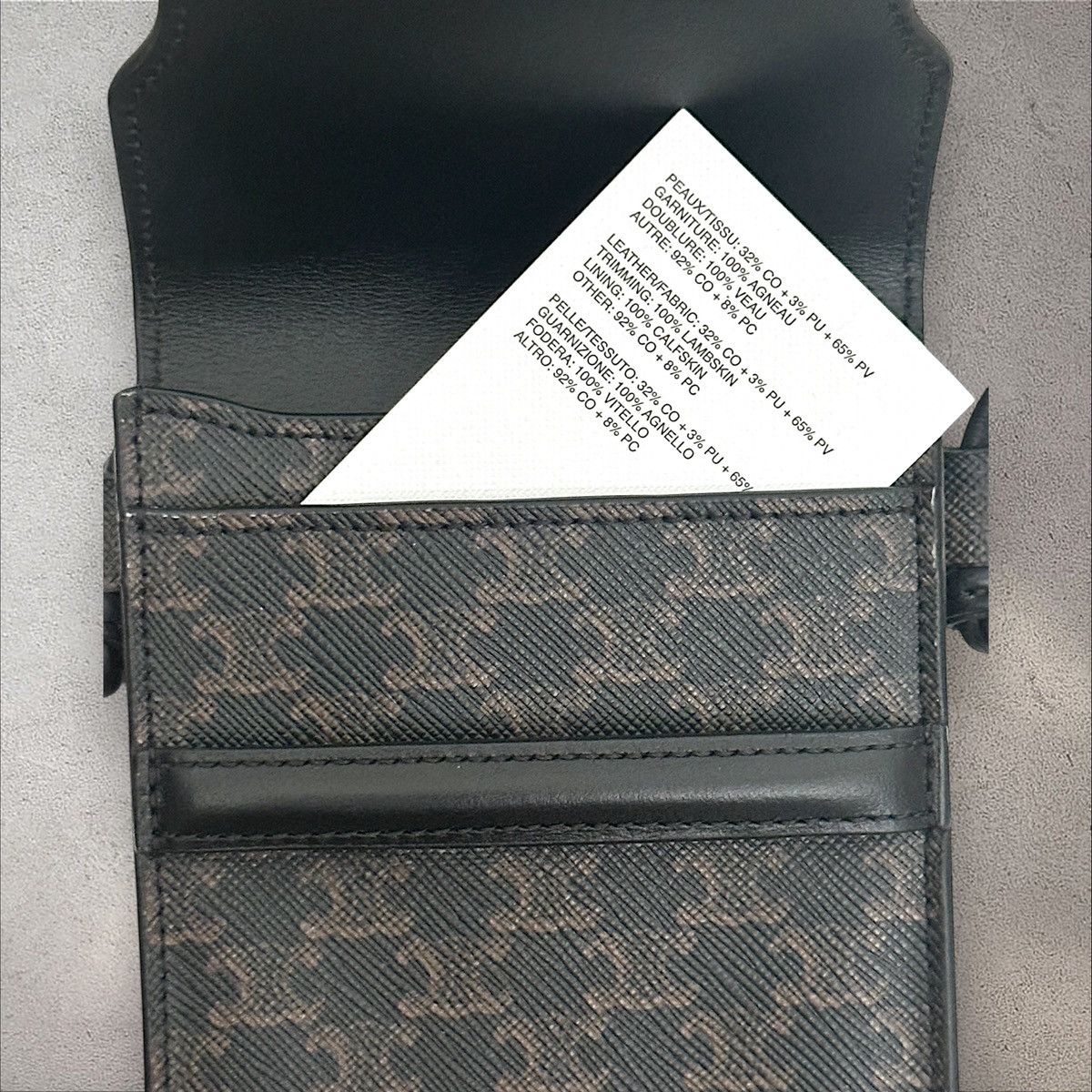 Celine Celine Homme Triomphe Phone Bag Size ONE SIZE - 9 Thumbnail