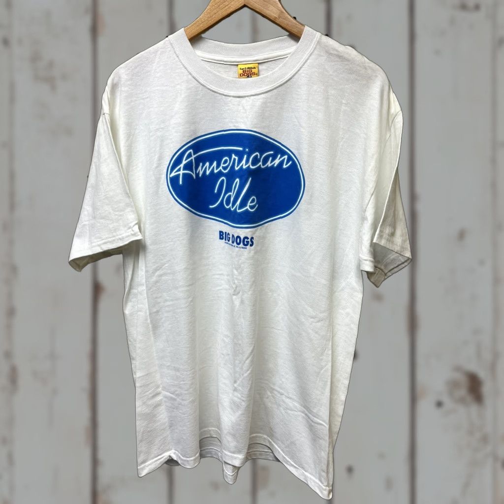 Vintage VINTAGE Big Dogs T-Shirt White American Idle 2006 Large L Short Sleeve Mens Size US L / EU 52-54 / 3 - 1 Thumbnail