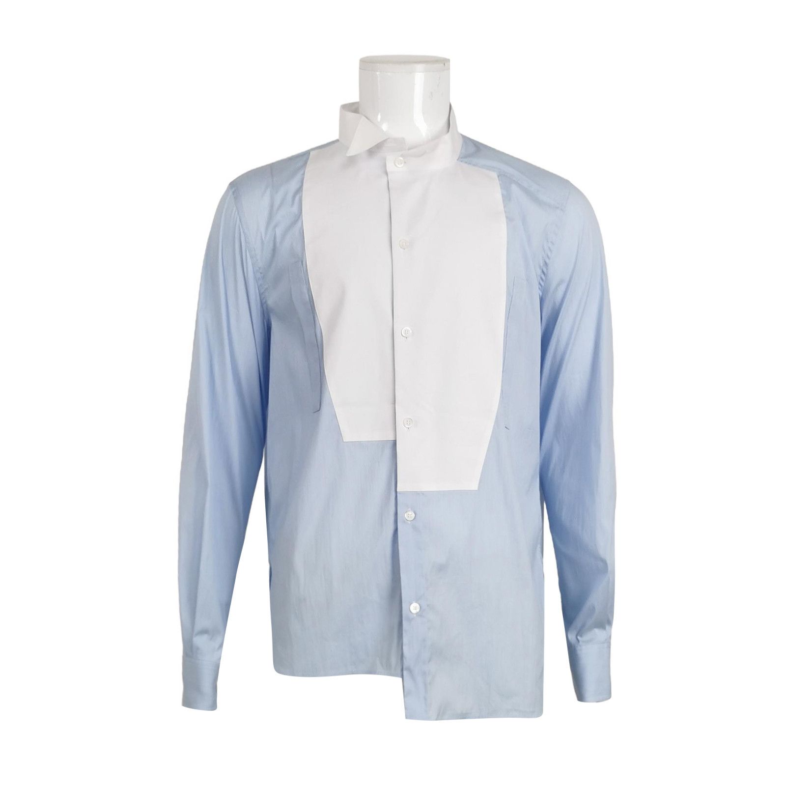 Loewe Loewe Two-Tone Panel Striped Shirt M Size US M / EU 48-50 / 2 - 1 Thumbnail