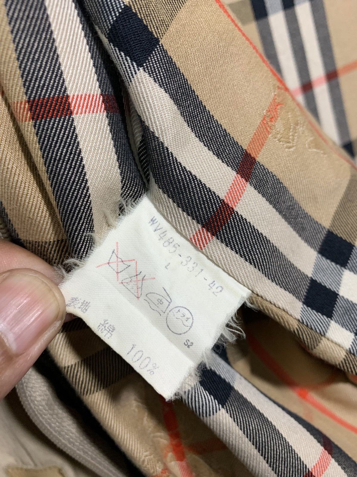 Burberry × Burberry Prorsum 🔥VTG BURBERRY NOVACHECK DRAWSTRING JACKETS Size US L / EU 52-54 / 3 - 10 Thumbnail