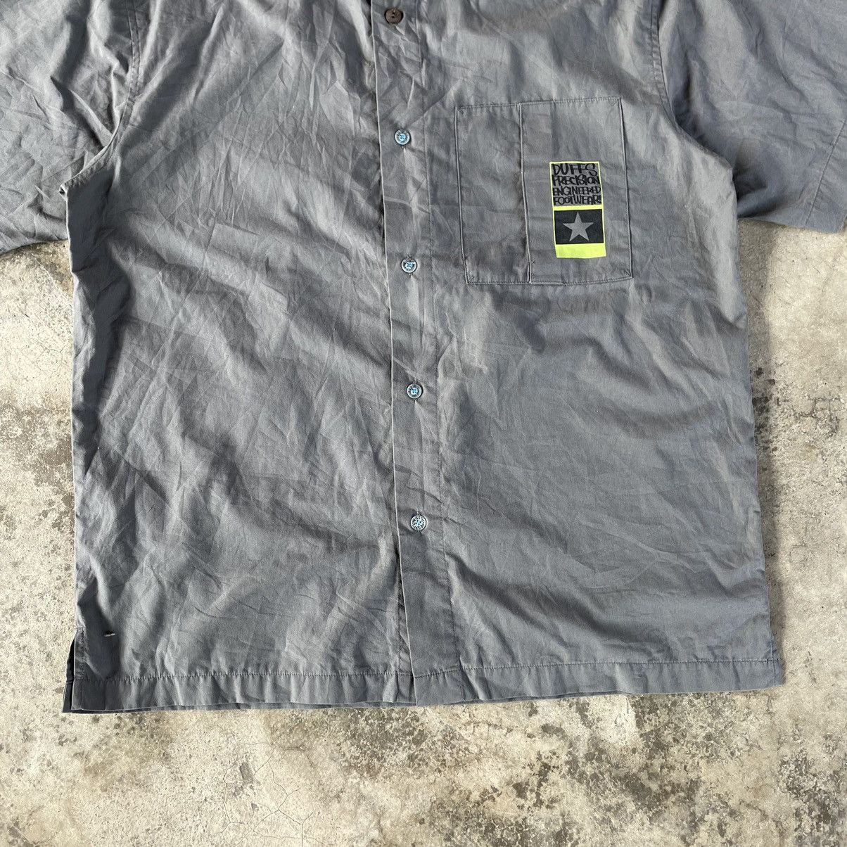 Welcome Skateboards 🔥🔥Duff Shoes Skatedboard Splash Word Workers Buttons Shirts Size US L / EU 52-54 / 3 - 3 Thumbnail