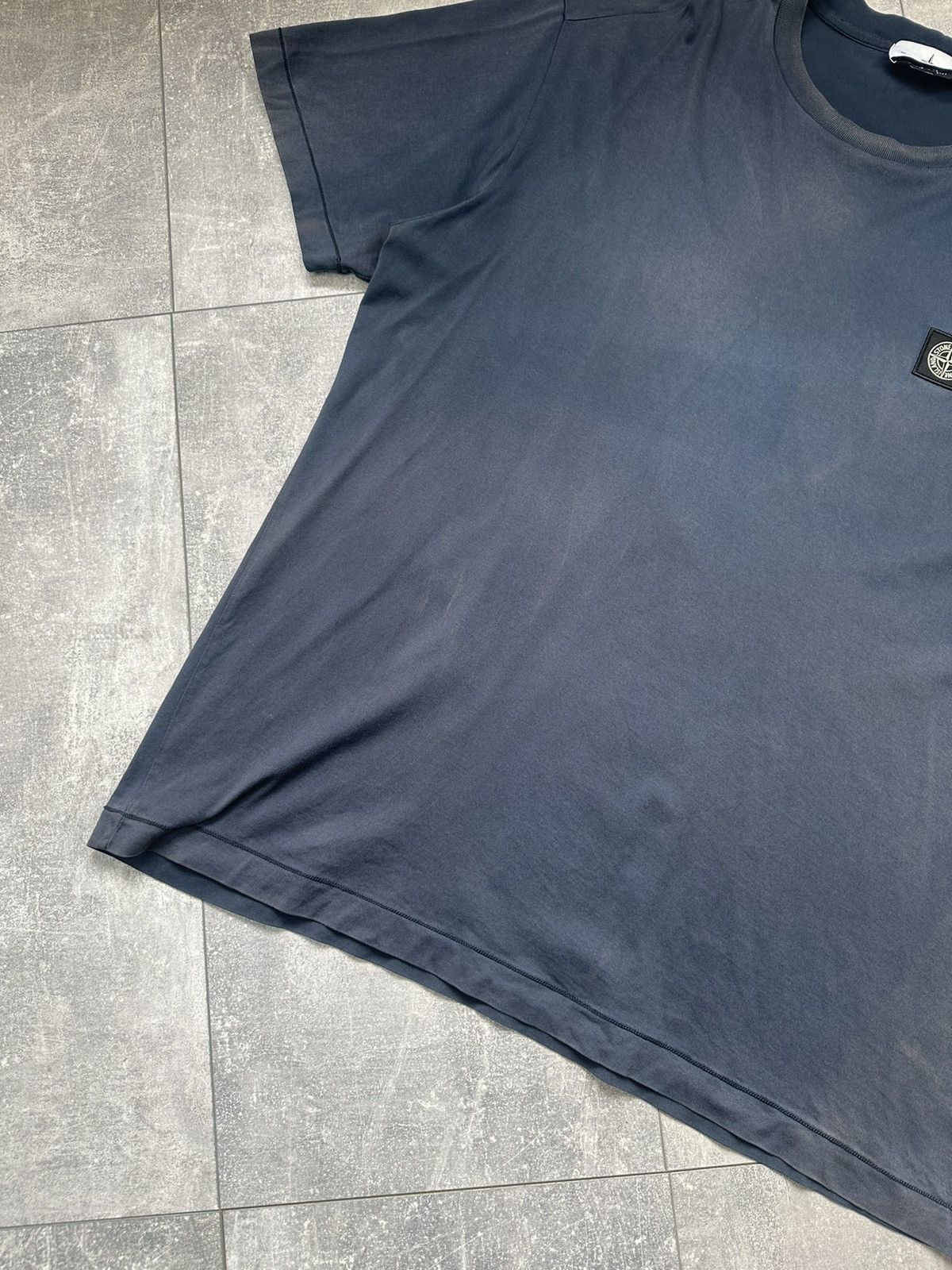 Vintage Stone Island Patch Program Distressed Tee Size US XXL / EU 58 / 5 - 8 Thumbnail
