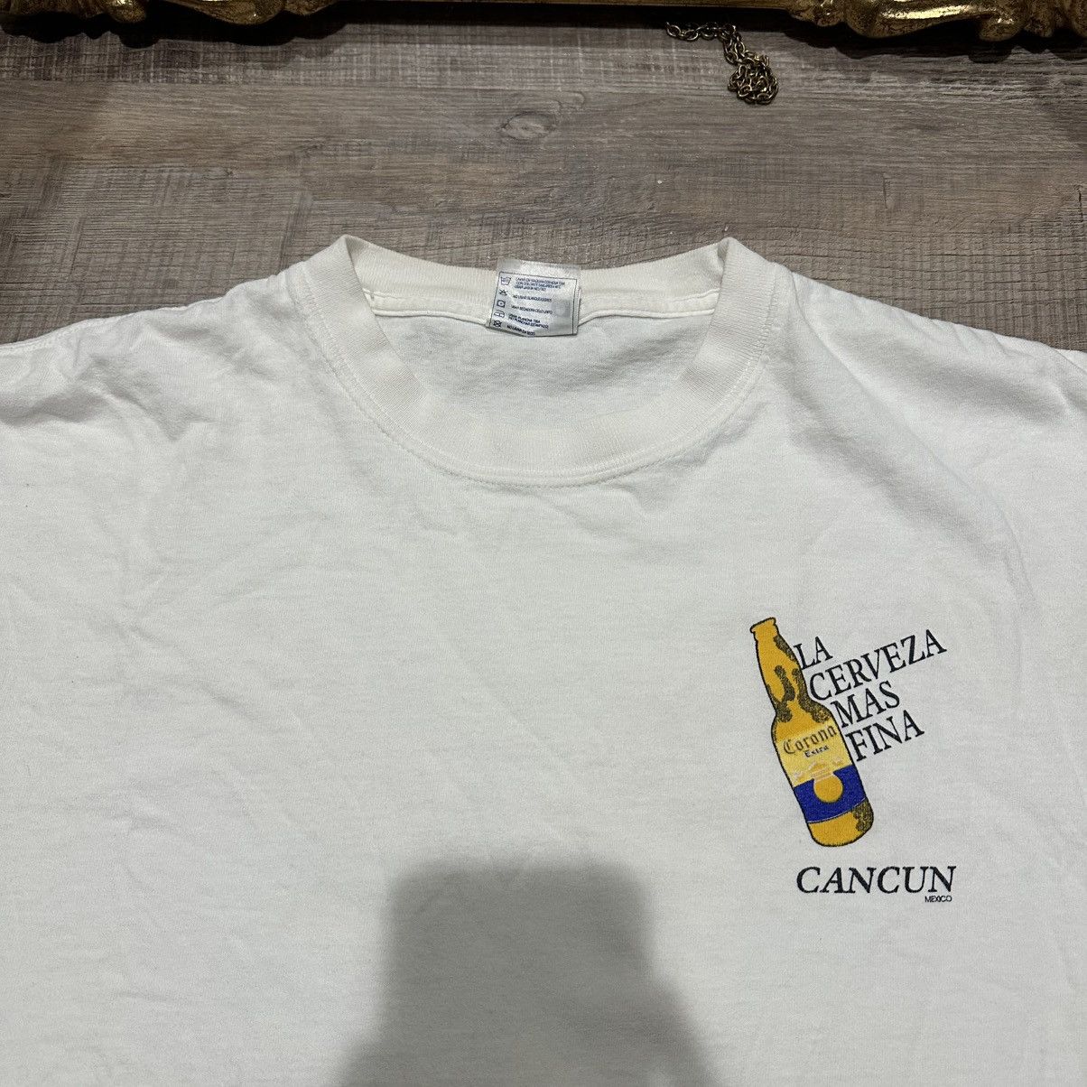 Vintage Mens vintage corona tee Size US XL / EU 56 / 4 - 3 Thumbnail