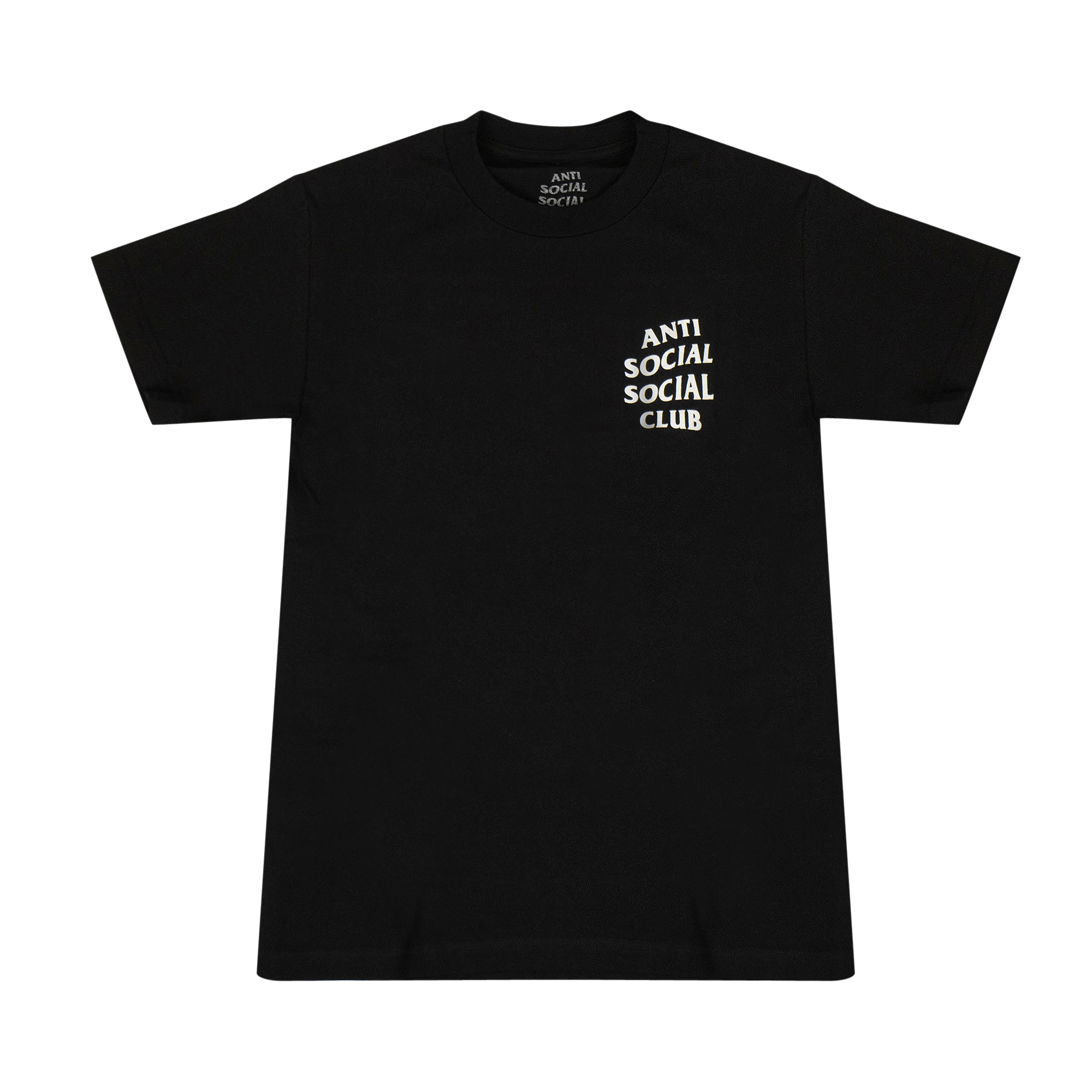 image of Anti Social Social Club Kkoch Assc Short-Sleeve T-Shirt Blac in Black, Men's (Size Small)