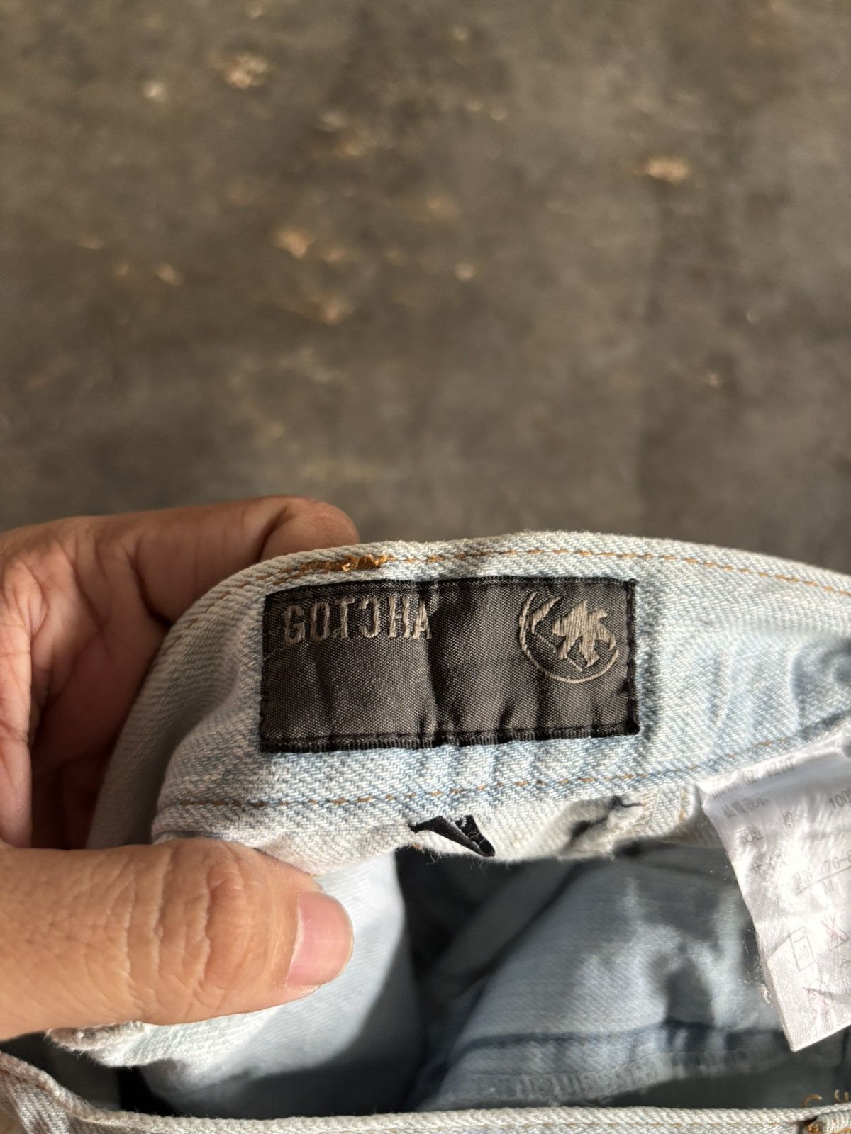 Gotcha SICK Y2K GOTCHA JORTS SHORT JEANS DOPE DESIGN Size US 30 / EU 46 - 5 Thumbnail