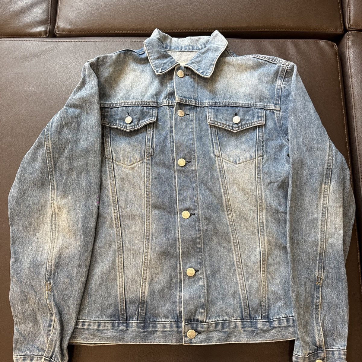 Helmut Lang Men's Archive Dark Wash 2-Pocket Denim Jacket