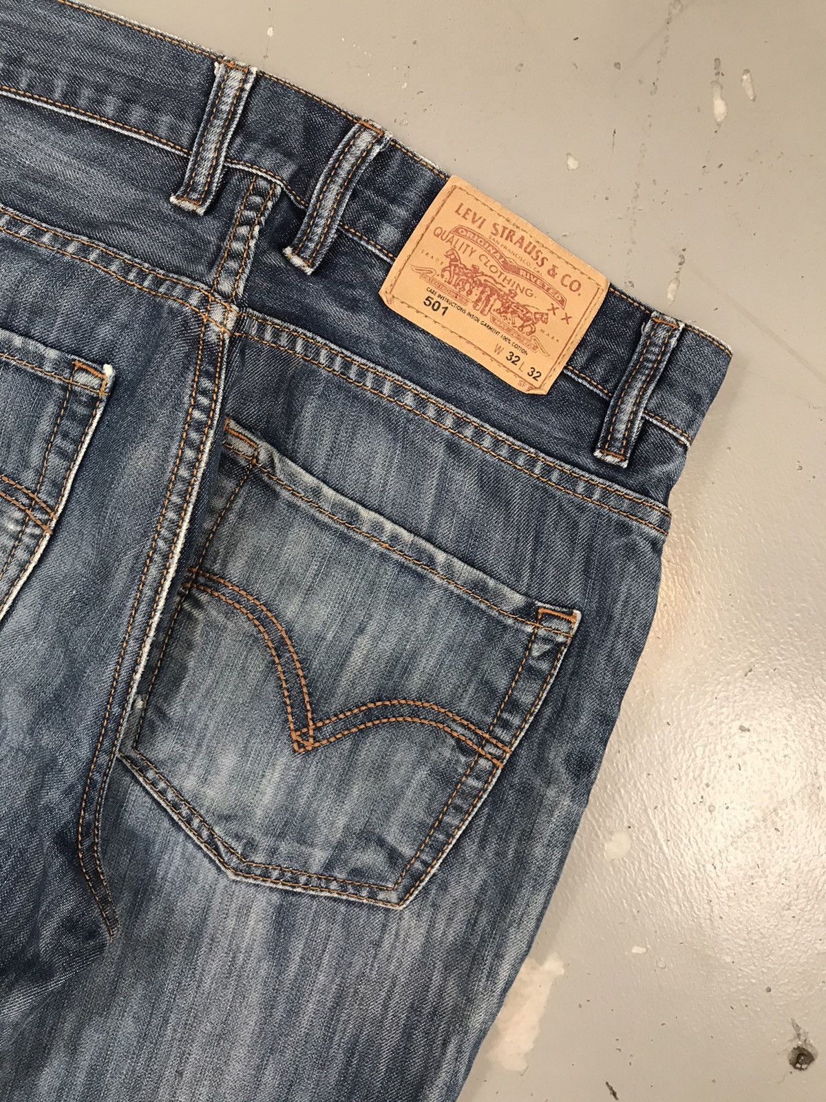 Levi's × Vintage Vintage Levi’s Strauss & co. Red tab 501 professional denim Size US 32 / EU 48 - 12 Thumbnail
