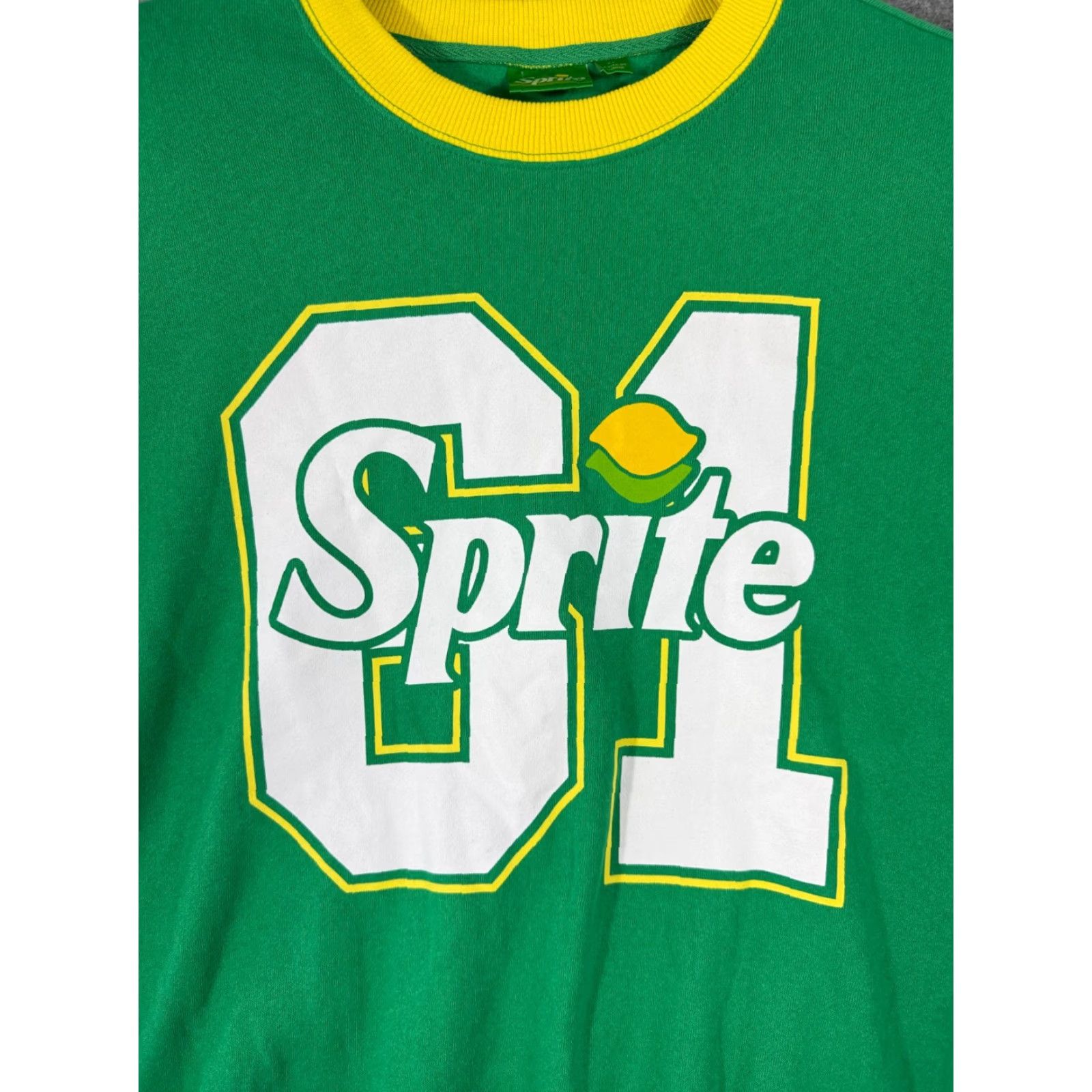Esprit Sprite Sweatshirt Womens XL Green Fleece Oversized Crew Neck Pullover Logo Shirt Women's XL Green Fleece Logo Pullover Sweatshirt Size XL / US 12-14 / IT 48-50 - 5 Thumbnail