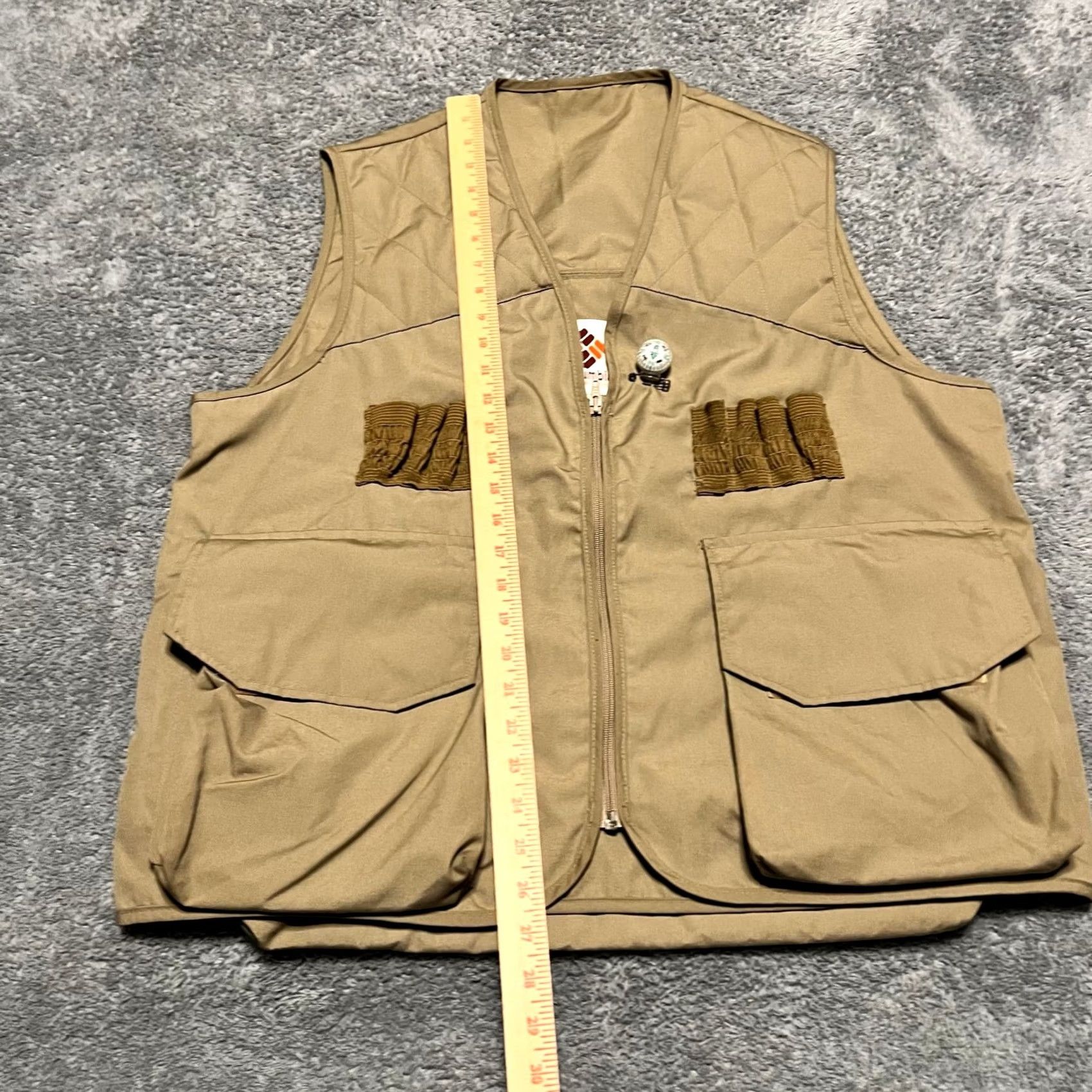 Vintage VINTAGE Columbia Vest Mens Large Hunting Fishing Brown Pockets Shirt Men Brown Vintage Pockets Size US L / EU 52-54 / 3 - 4 Thumbnail