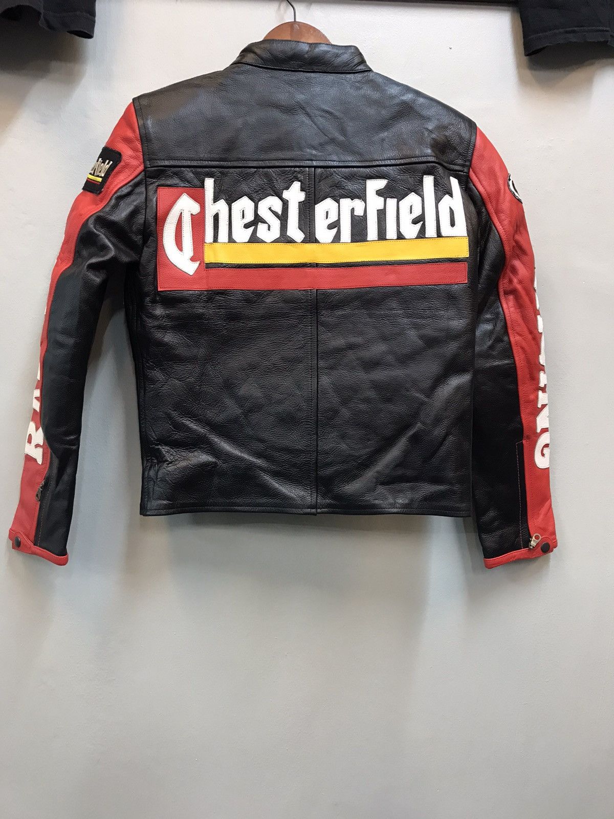 Vintage Chesterfield motorcycles racing leather jacket Size US M / EU 48-50 / 2 - 2 Thumbnail