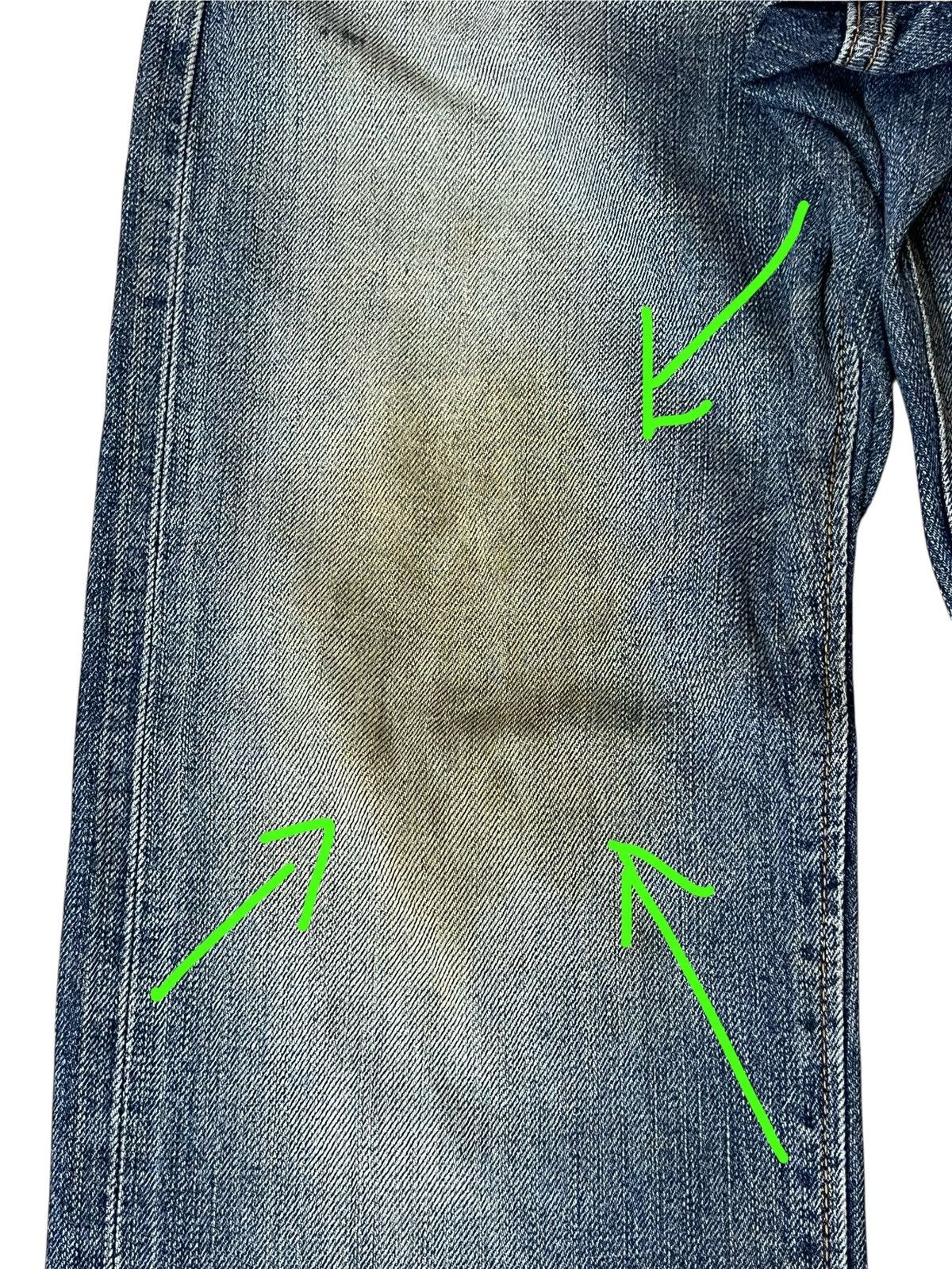 Edwin Vintage EDWIN 505 ZX button fly dirty redline selvedge jeans Size US 28 / EU 44 - 6 Thumbnail