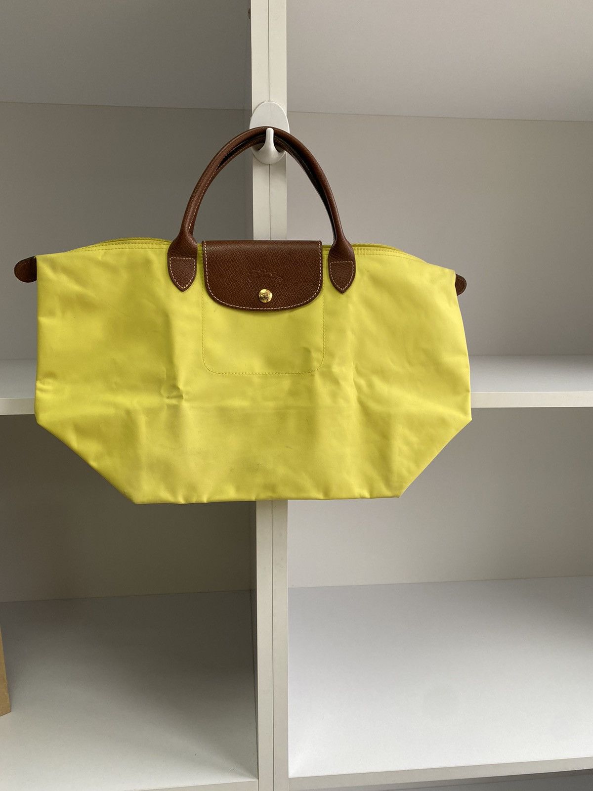 Longchamp × Vintage Vintage Longchamp women’s yellow Bag Size ONE SIZE - 5 Thumbnail