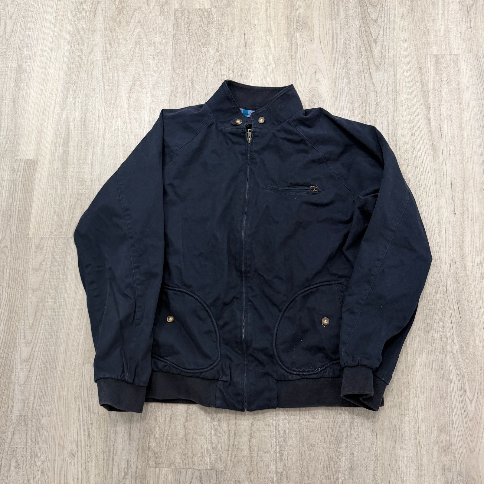 Pendleton Pendleton Bomber Jacket Men's Large Blue Madras Flannel Size US L / EU 52-54 / 3 - 1 Thumbnail
