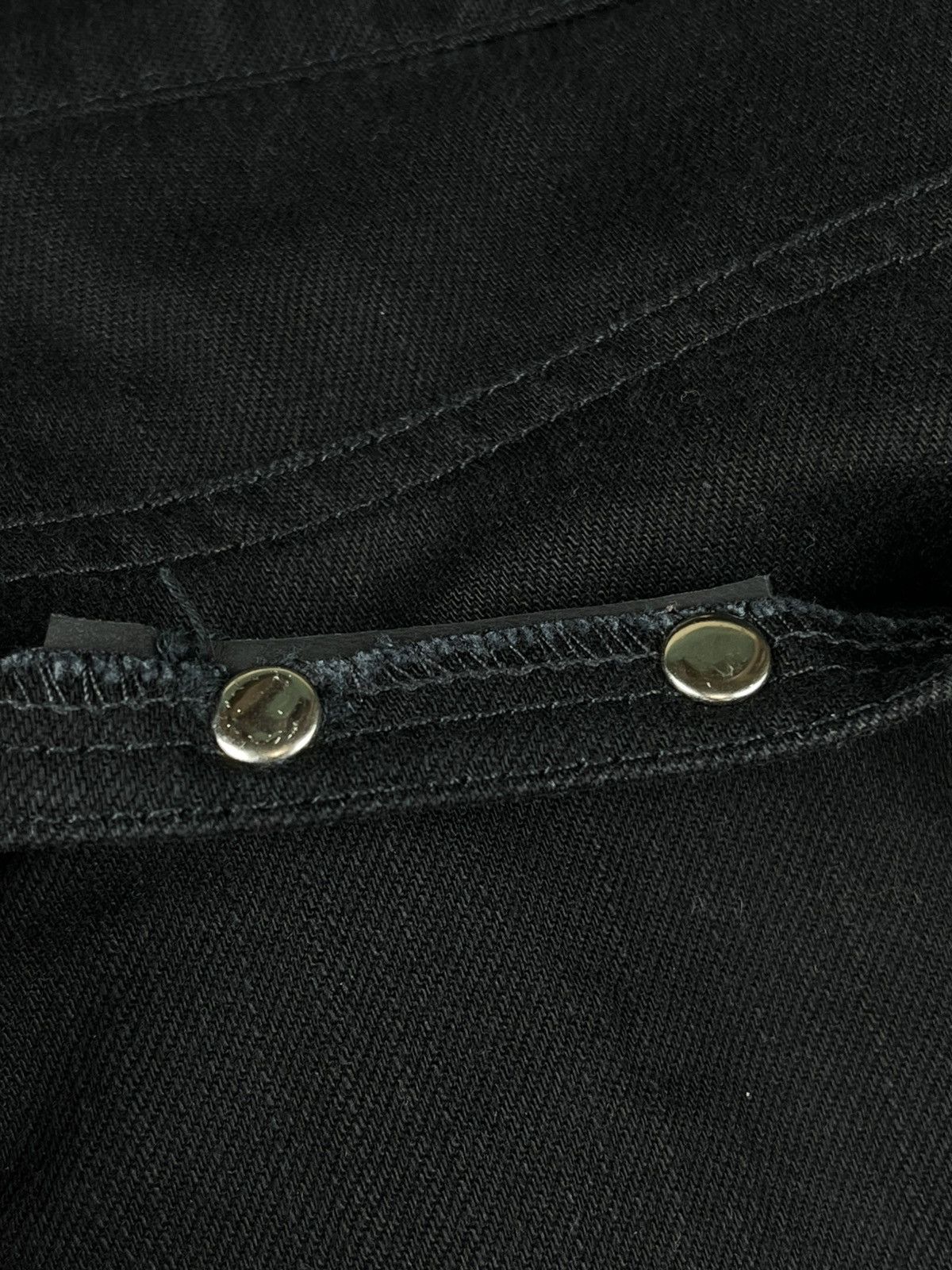 Chrome Hearts Chrome Hearts Fleur Knee Silver Flared Bootcut Denim Jeans Size US 31 - 7 Thumbnail