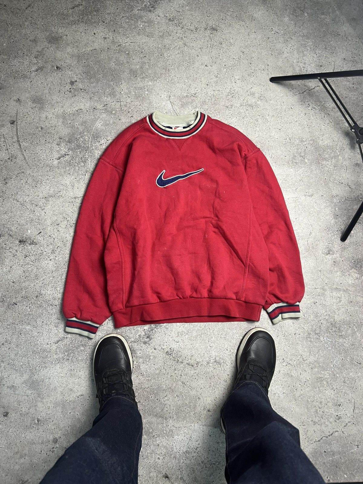 Nike Nike vintage sweatshirt 90’s streetwear s Size US M / EU 48-50 / 2 - 1 Thumbnail