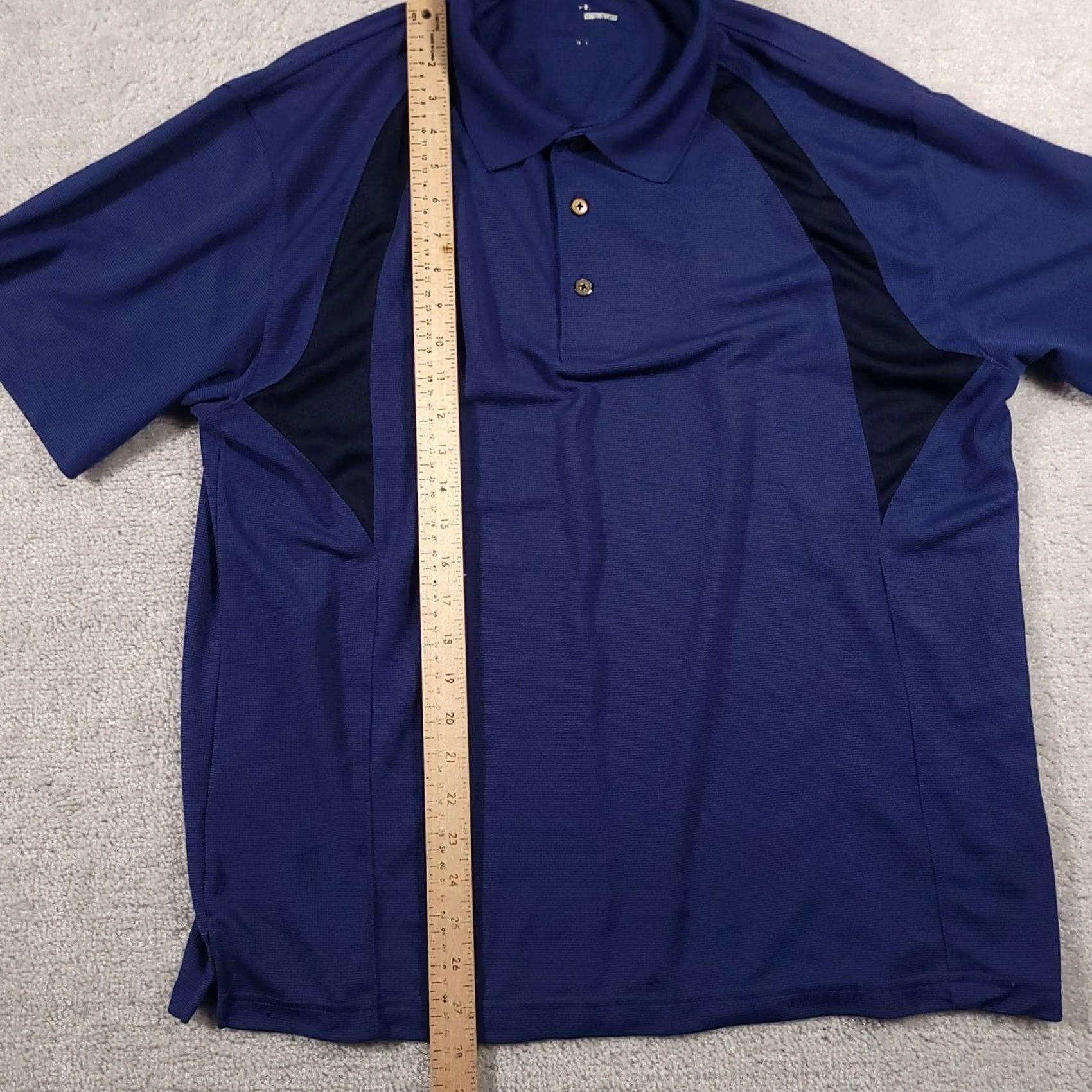 Vintage Grand Slam Polo Shirt Mens Large Golf Tennis Classic Blue Polo Short Sleeve Moisture Wicking Breathable Performance Size US L / EU 52-54 / 3 - 6 Thumbnail