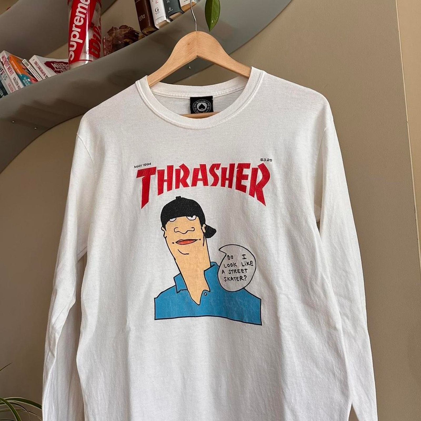 Supreme × Thrasher Vintage Y2K Thrasher Long Sleeve Shirt Size US S / EU 44-46 / 1 - 2 Thumbnail