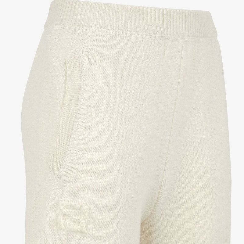 Fendi o1B3y1r0326 Jogger in White Size 40" / US 18 - 3 Thumbnail