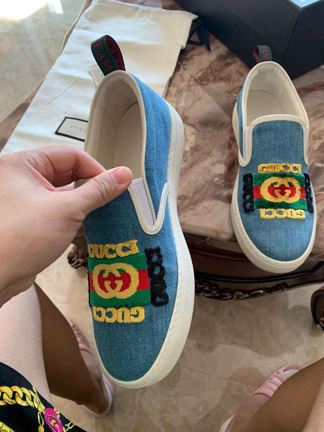 Gucci Gucci Men's New Authentic Like New Shoes Size US 8 / EU 41 - 5 Thumbnail