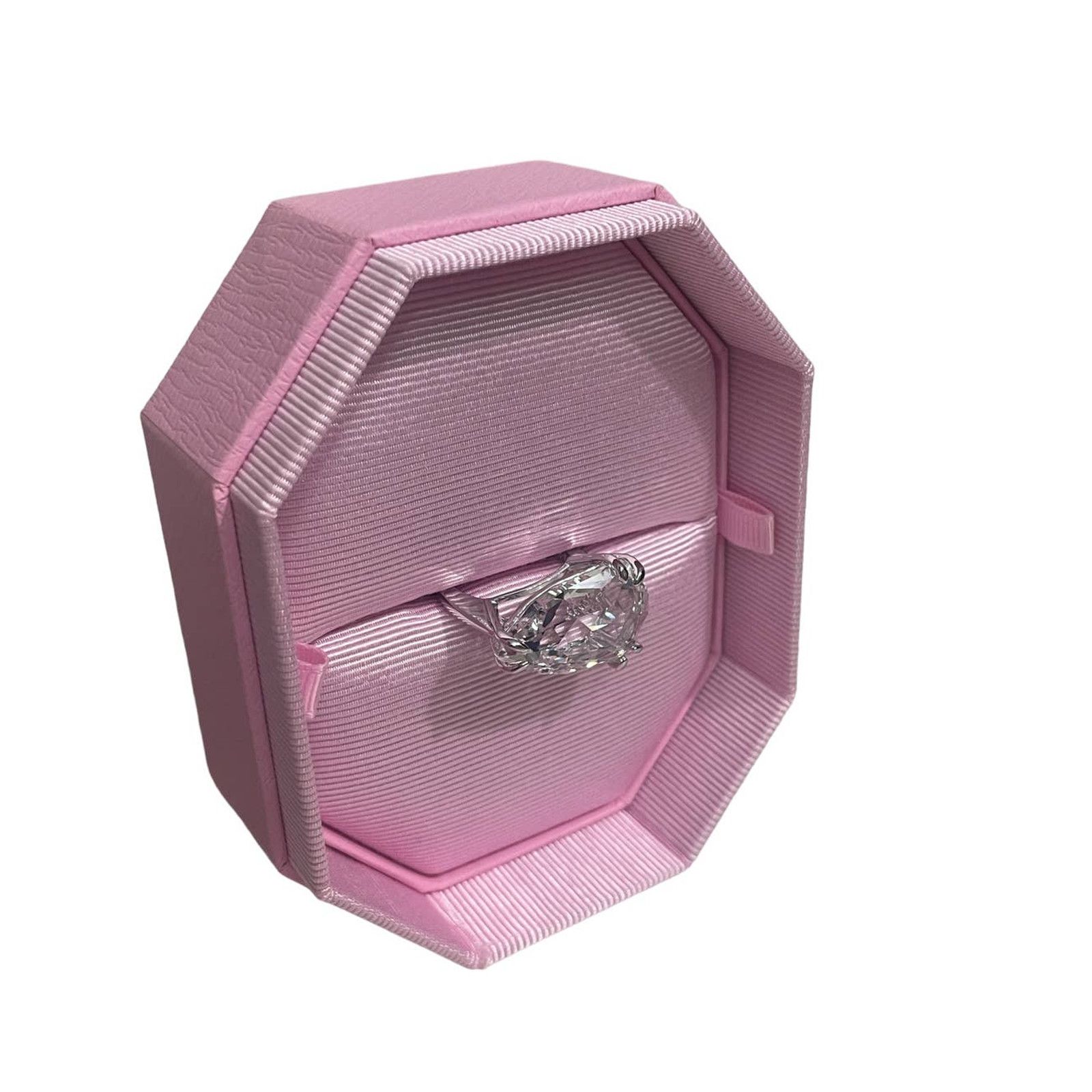 Swarovski Swarovski ring Trilliant cut, White, Rhodium plated Size 7 Size ONE SIZE - 8 Thumbnail