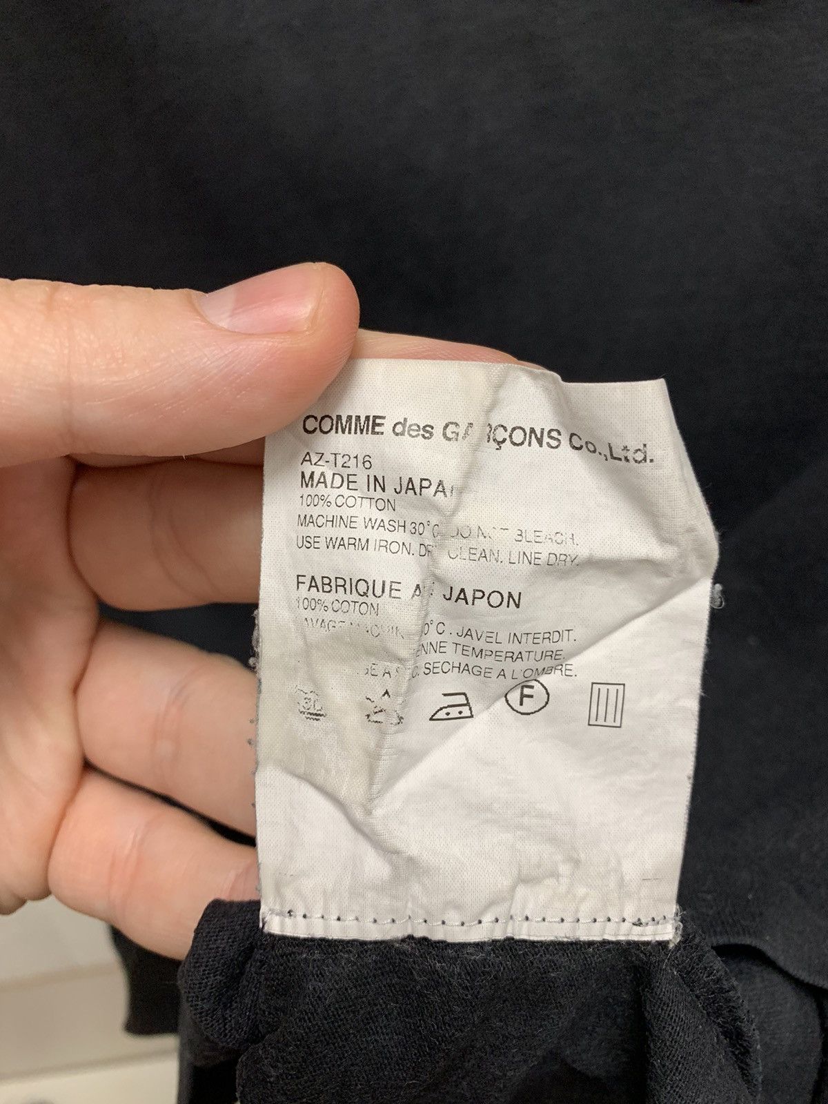 CDG by Comme des Garcons Comme des garçons Play black t-shirt L sz Size US L / EU 52-54 / 3 - 7 Thumbnail