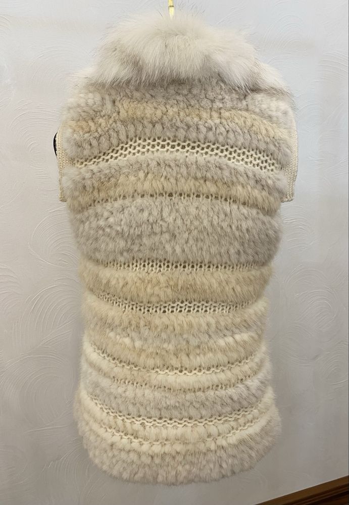 Yves Saint Laurent Yves Saint Laurent Wool Fur Vest Size S / US 4 / IT 40 - 4 Thumbnail