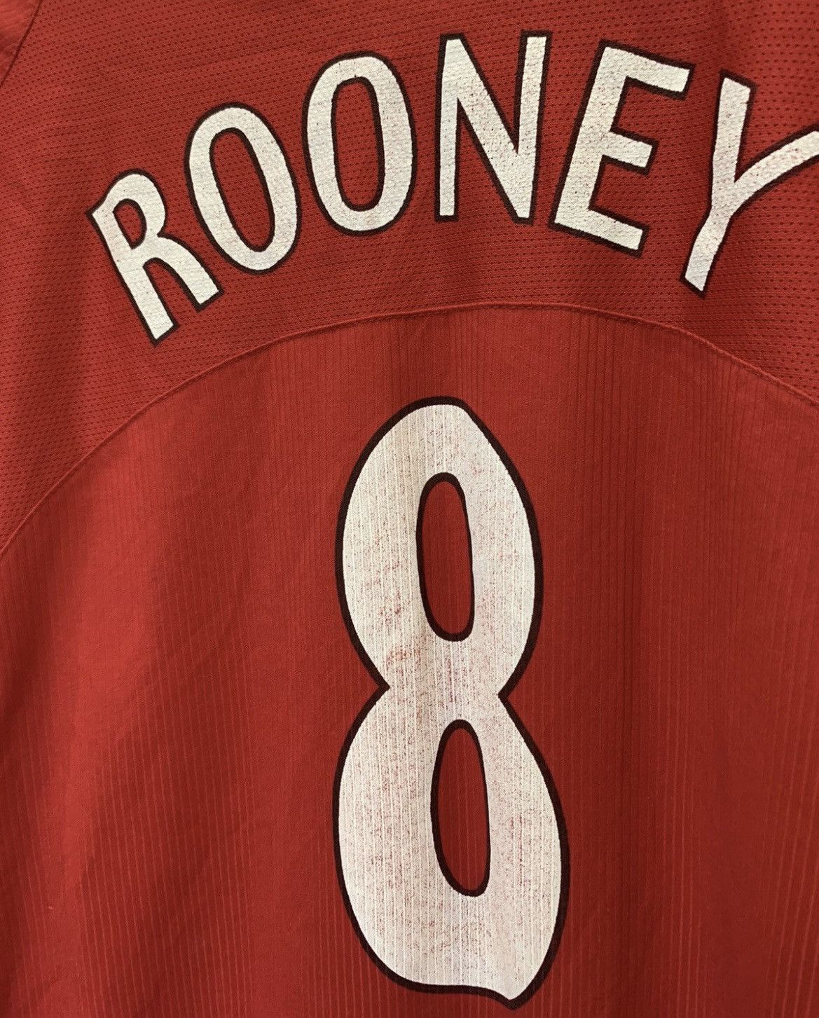 Vintage ROONEY MANCHESTER UNITED 00’s HOME KIT SOCCER JERSEY Size US XL / EU 56 / 4 - 7 Thumbnail