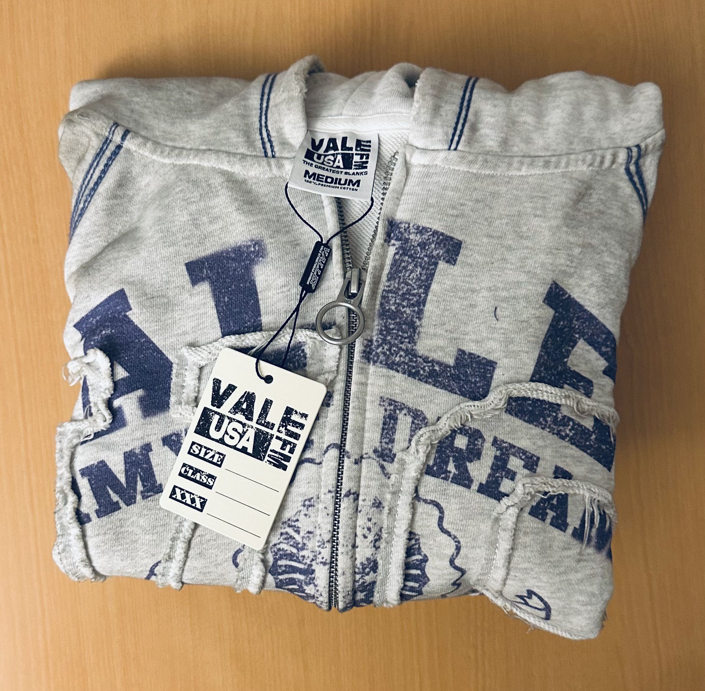 Vale VALE FOREVER GREY ARMY ZIP UP (MEDIUM) (NEW) Size US M / EU 48-50 / 2 - 5 Thumbnail