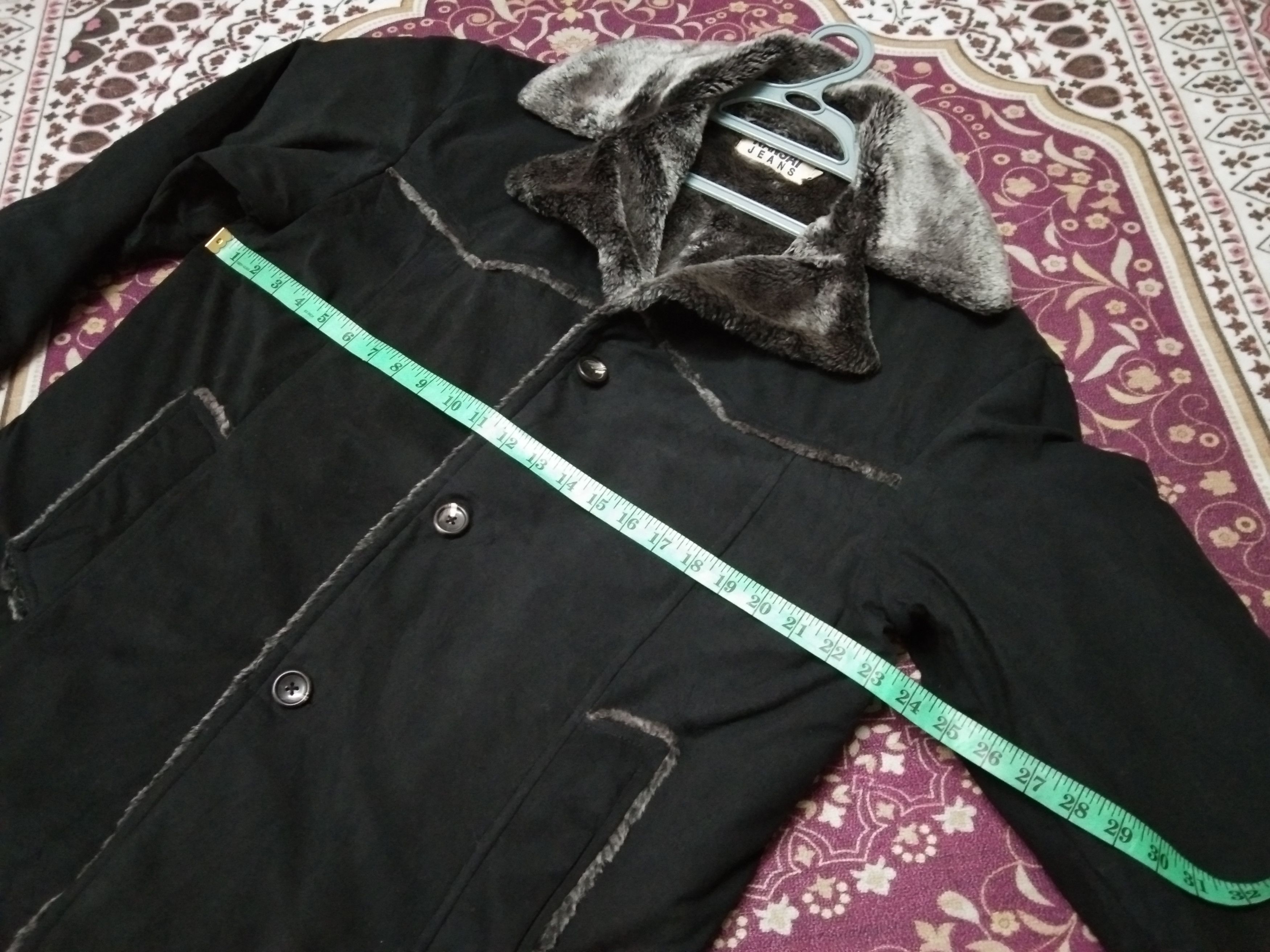 Japanese Brand × Kansai Yamamoto VINTAGE KANSAI JEANS DOUBLE COLLAR JACKET Size US L / EU 52-54 / 3 - 11 Thumbnail