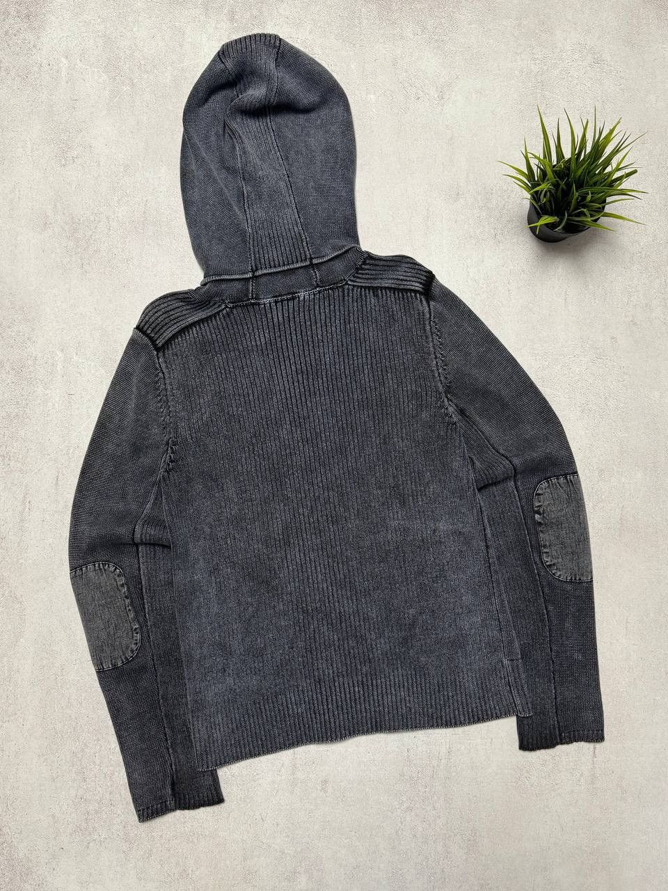 Calvin Klein × Japanese Brand Vintage Calvin Klein Hoodie Zip Faded Distressed Japanese Size US L / EU 52-54 / 3 - 8 Thumbnail