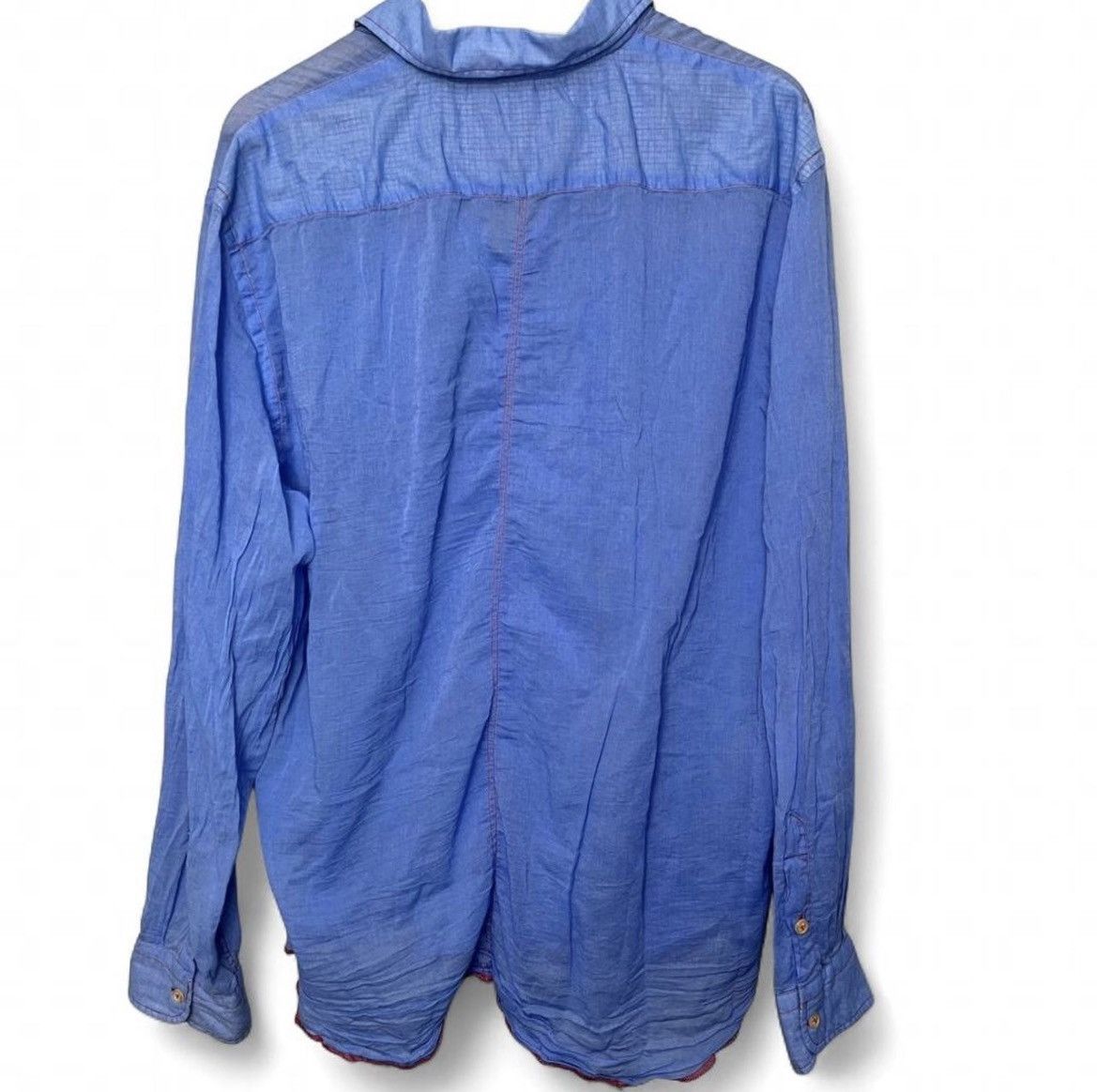 Arnold Zimberg NWT Arnold Zimberg Hollywood Archive Shirt Blue XL Size US XL / EU 56 / 4 - 2 Thumbnail