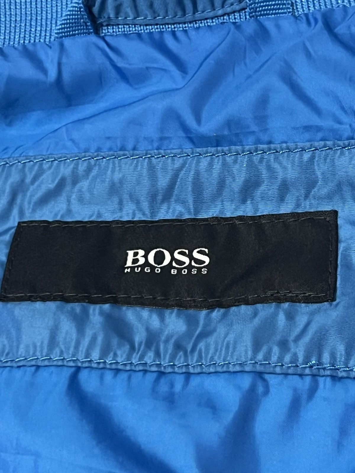 Hugo Boss Hugo boss zipper jacket 'Orgent-W' Waxed Cotton blend Size US L / EU 52-54 / 3 - 3 Thumbnail