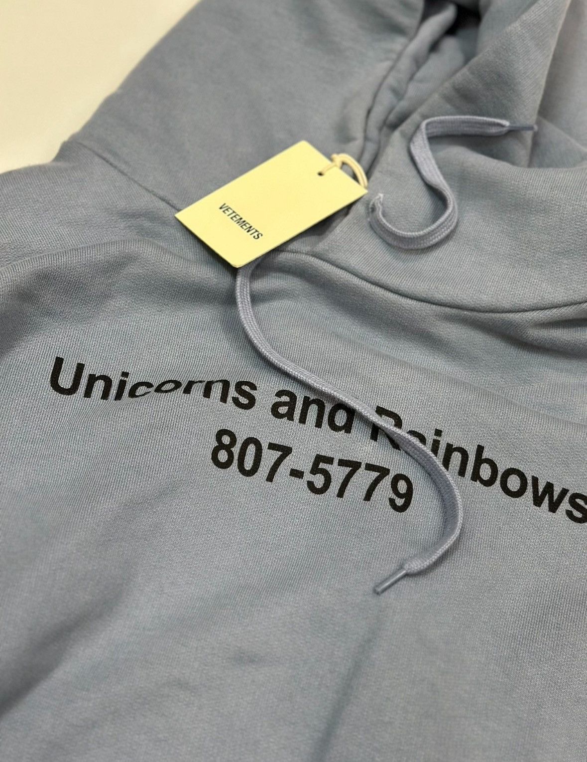 Vetements Vetements 2018 Unicorn Hoodie 2408-Nextarrow Size US M / EU 48-50 / 2 - 3 Thumbnail