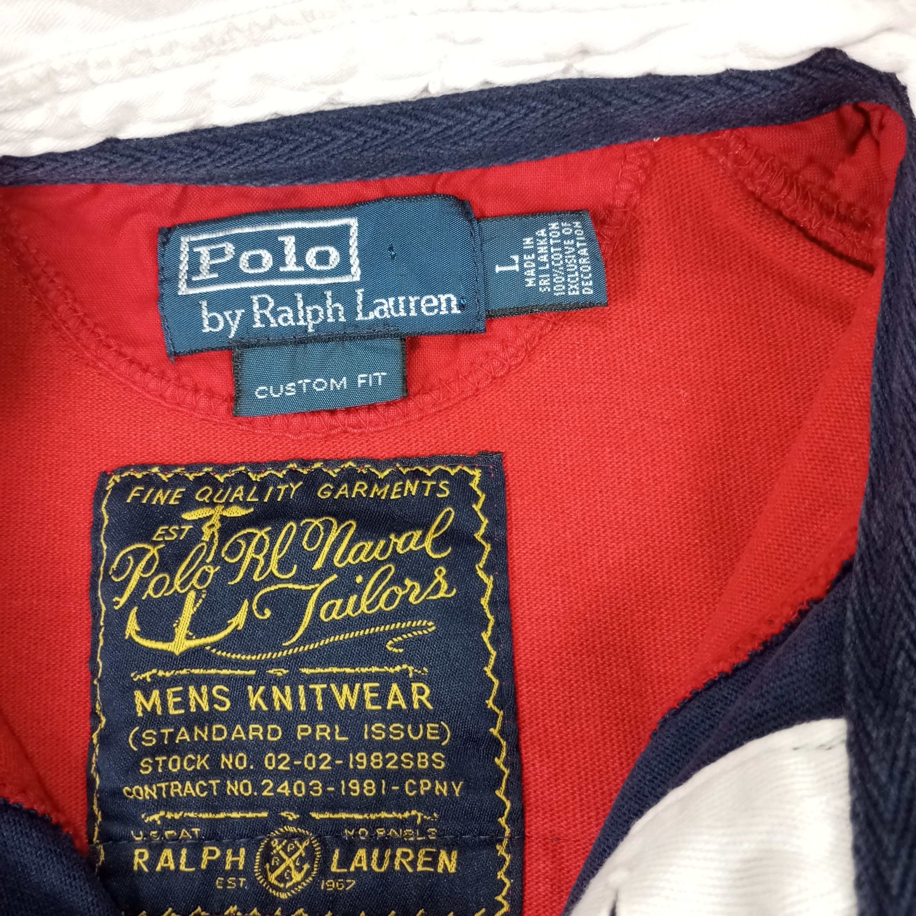 Polo Ralph Lauren Polo by Ralph Lauren Polos Flag Design Style Size US L / EU 52-54 / 3 - 8 Thumbnail