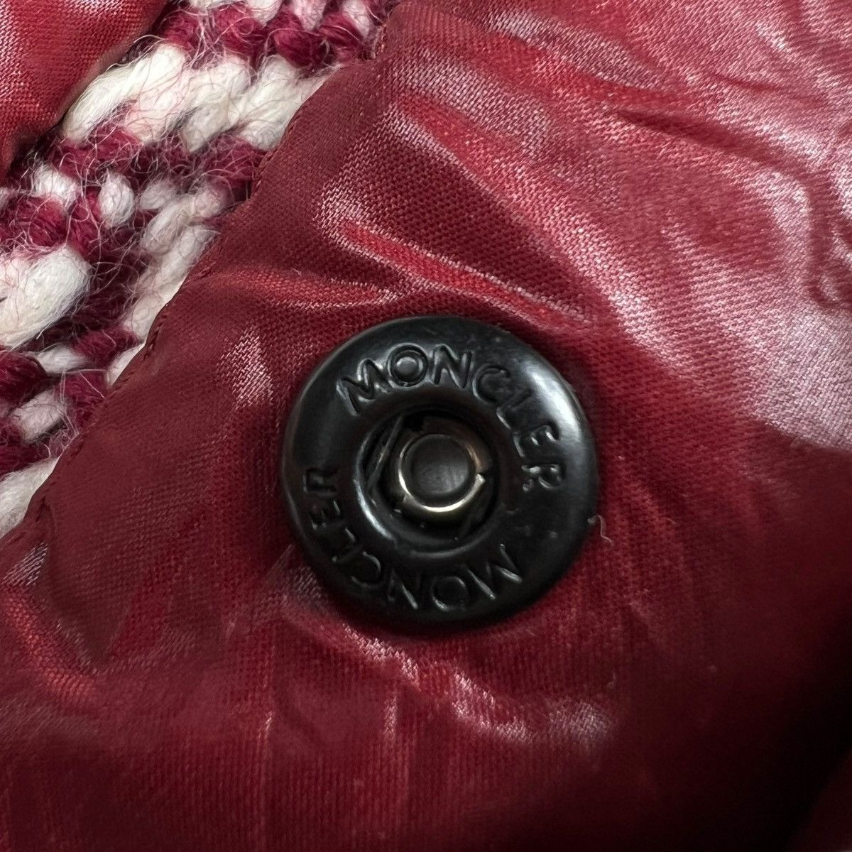 Moncler Grenoble Red Moncler Grenoble Penny Tweed Wool Down Jacket Size XS / US 0-2 / IT 36-38 - 13 Thumbnail