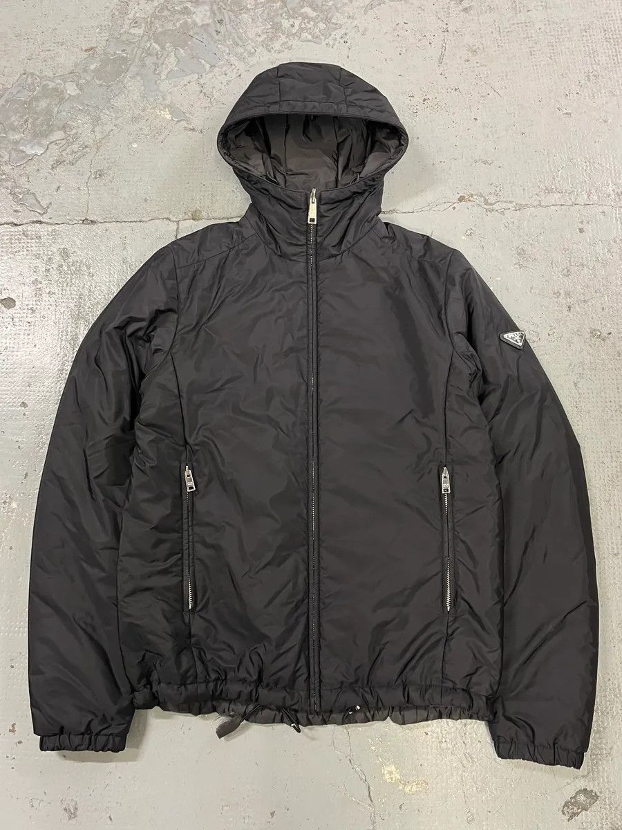 Prada AW2020 Prada Reversible Black Nylon Jacket Size US M / EU 48-50 / 2 - 6 Thumbnail