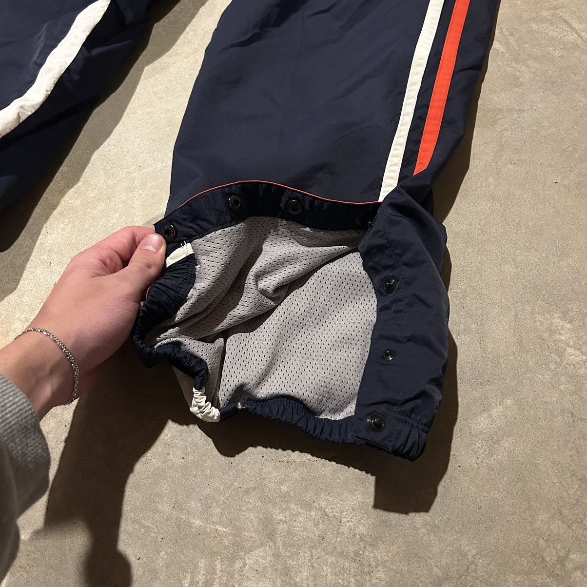 Nautica × Vintage Crazy Vintage Y2K Nautica Competition Striped Track Pants Size US 30 / EU 46 - 7 Thumbnail