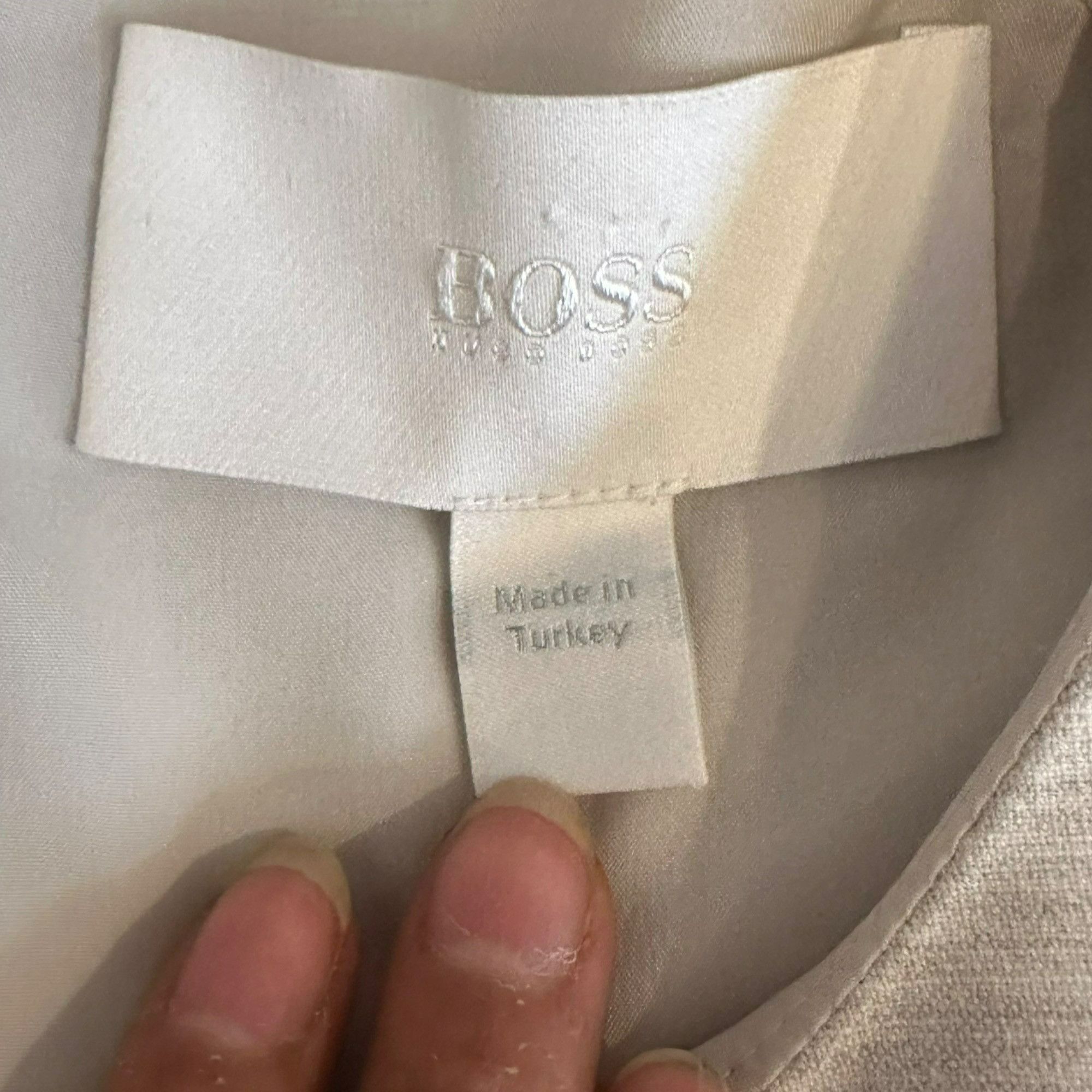Hugo Boss Hugo Boss Women's Sz 40IT/4US Gray Suit Set With Short Sleev Size S / US 4 / IT 40 - 3 Thumbnail