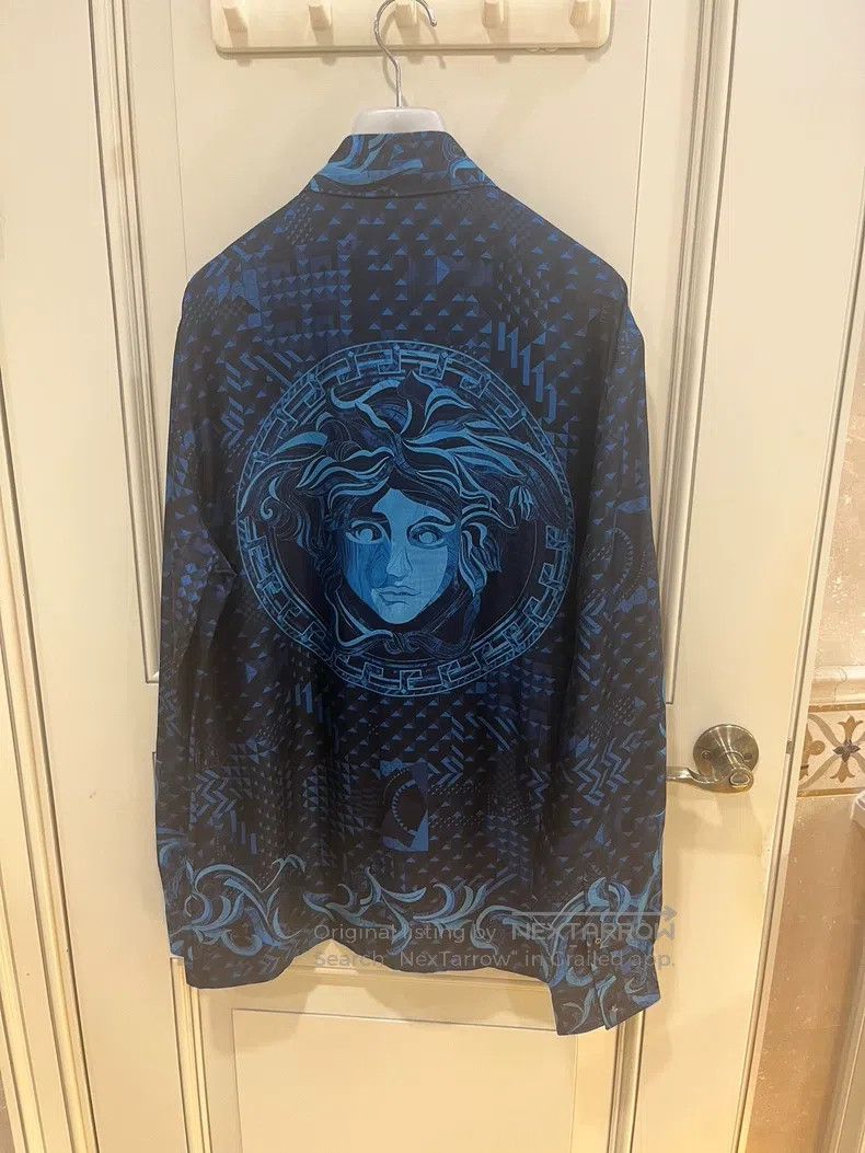 Versace Versace Black and white classic hand-painted baroque patte Size US M / EU 48-50 / 2 - 8 Thumbnail
