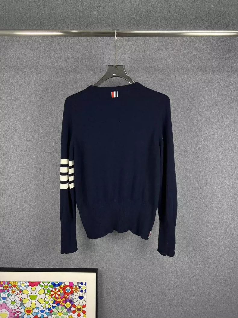 Thom Browne Thom browne TB four-bar cashmere knitted sweater 2504-Nexta Size US L / EU 52-54 / 3 - 2 Thumbnail