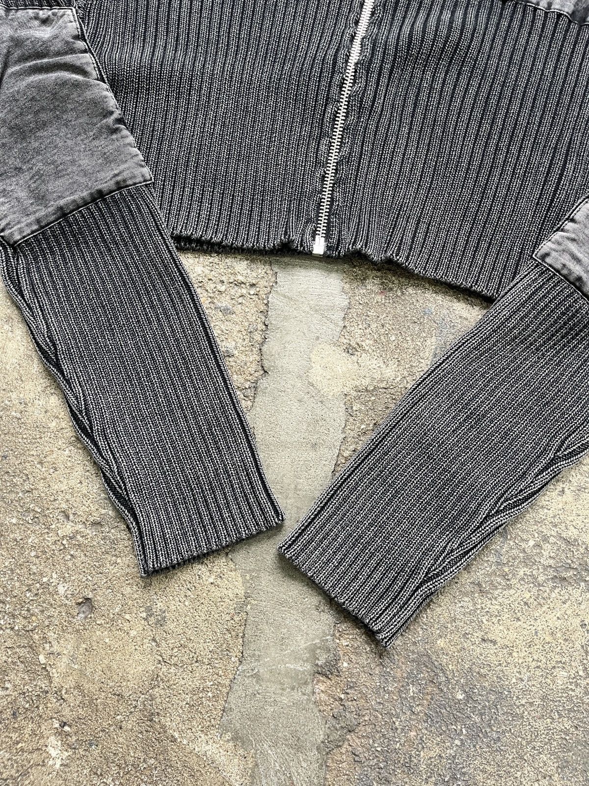 Vaquera Vaquera Black Military Cardigan (unisex) Size US M / EU 48-50 / 2 - 7 Thumbnail