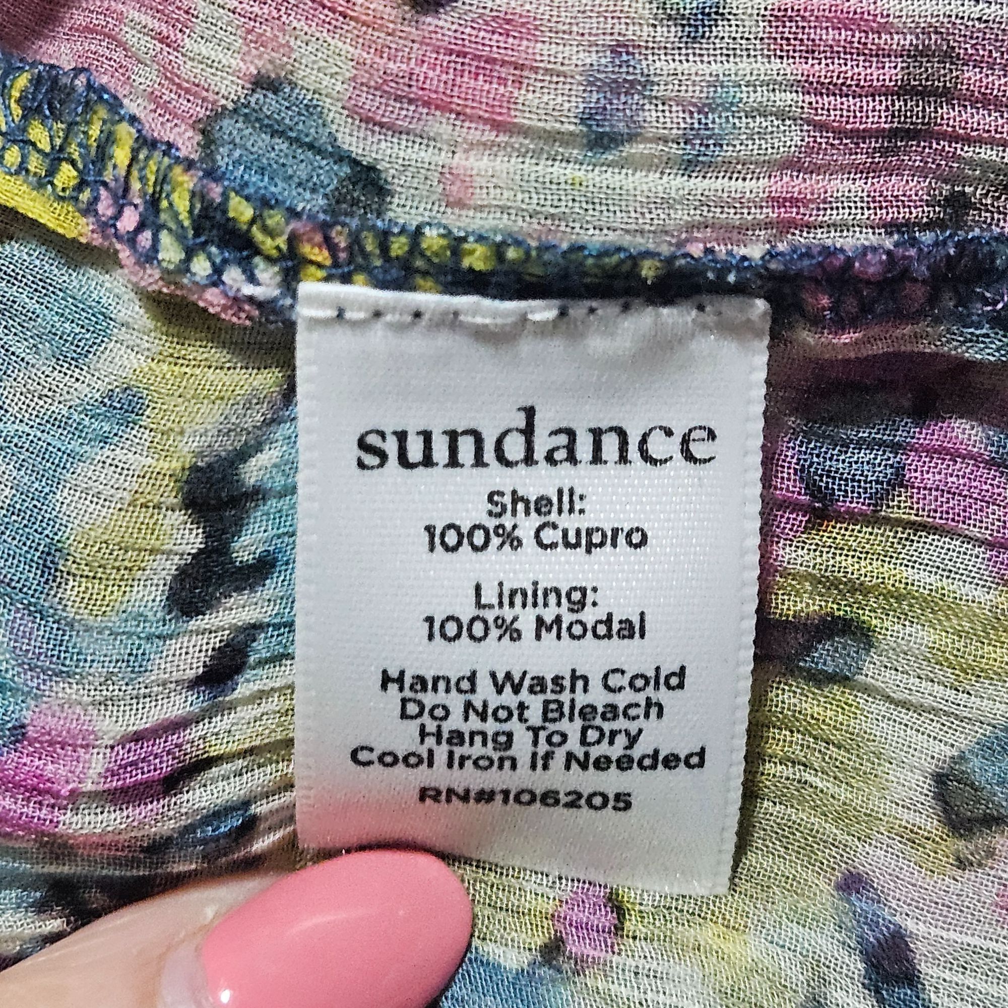 Other Sundance Women's Floral Blouse Small Painterly Pink Artsy Do Size S / US 4 / IT 40 - 5 Thumbnail