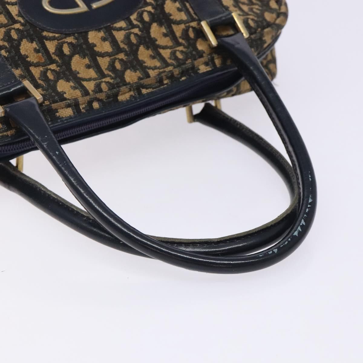 Dior DIOR Trotter Canvas Hand Bag Navy Size ONE SIZE - 7 Thumbnail